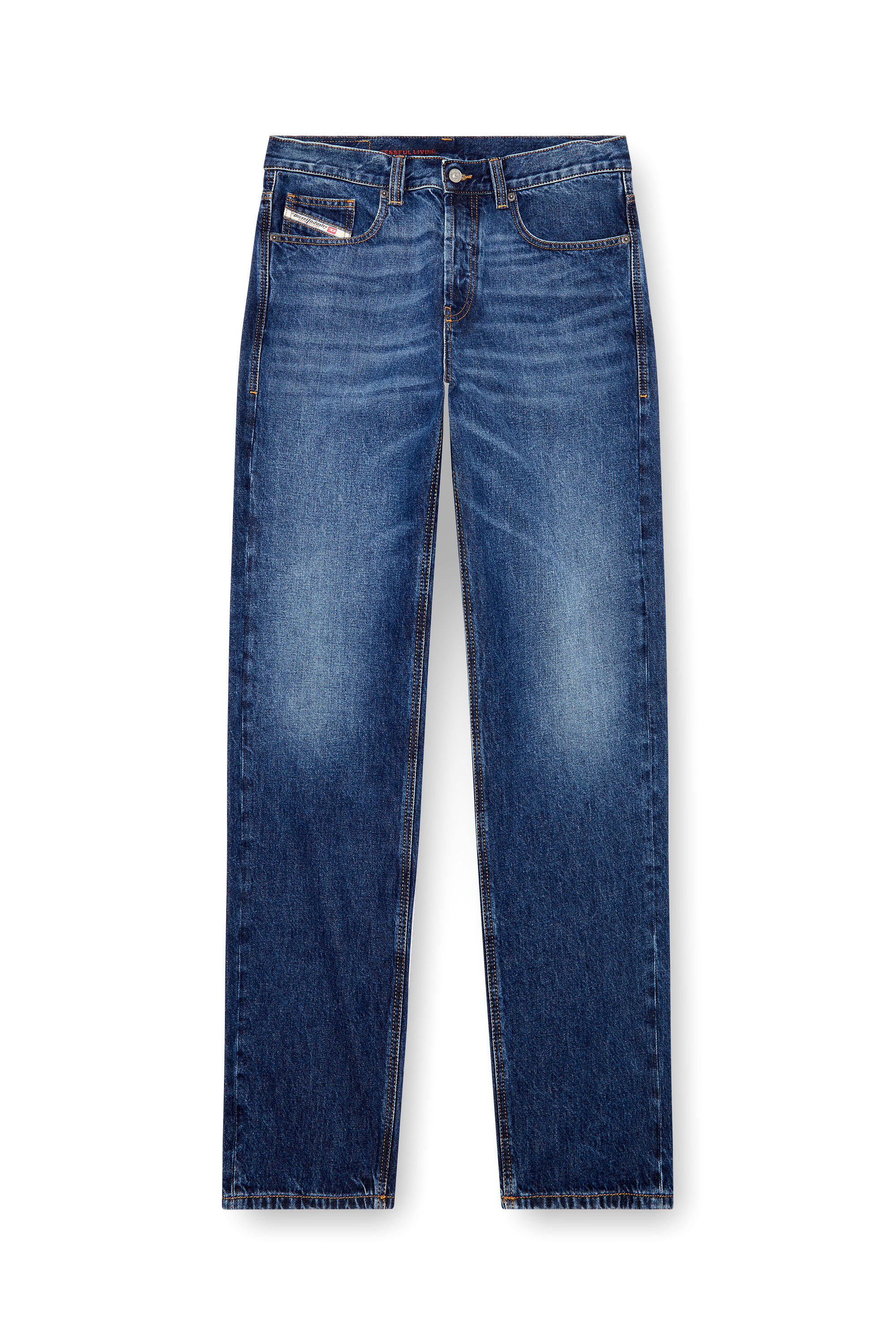 Diesel - Man's Straight Jeans 2010 D-Macs 09I27, Dark Blue - 2