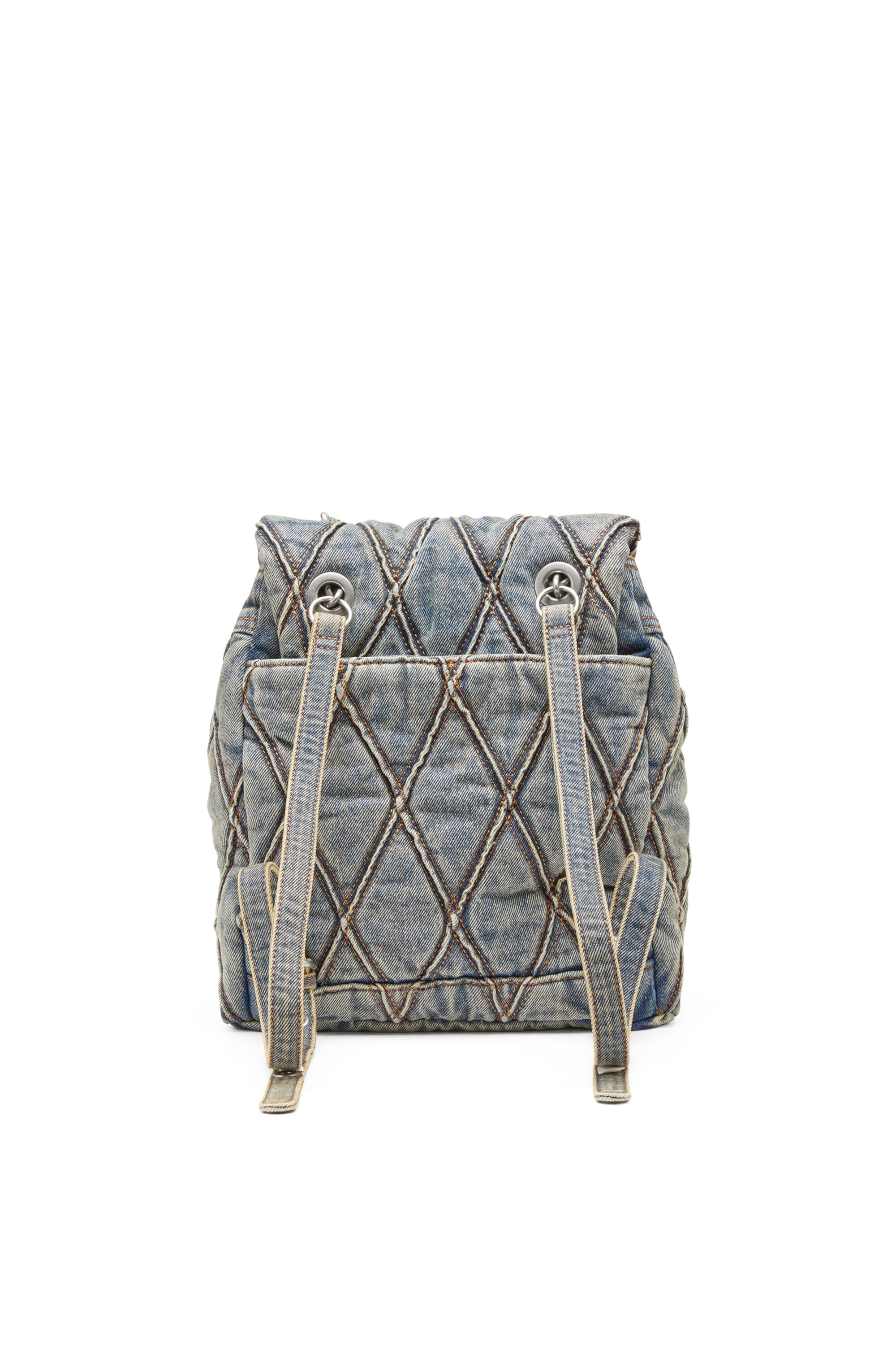 Diesel - CHARM-D BACKPACK S, Blue - Image 3