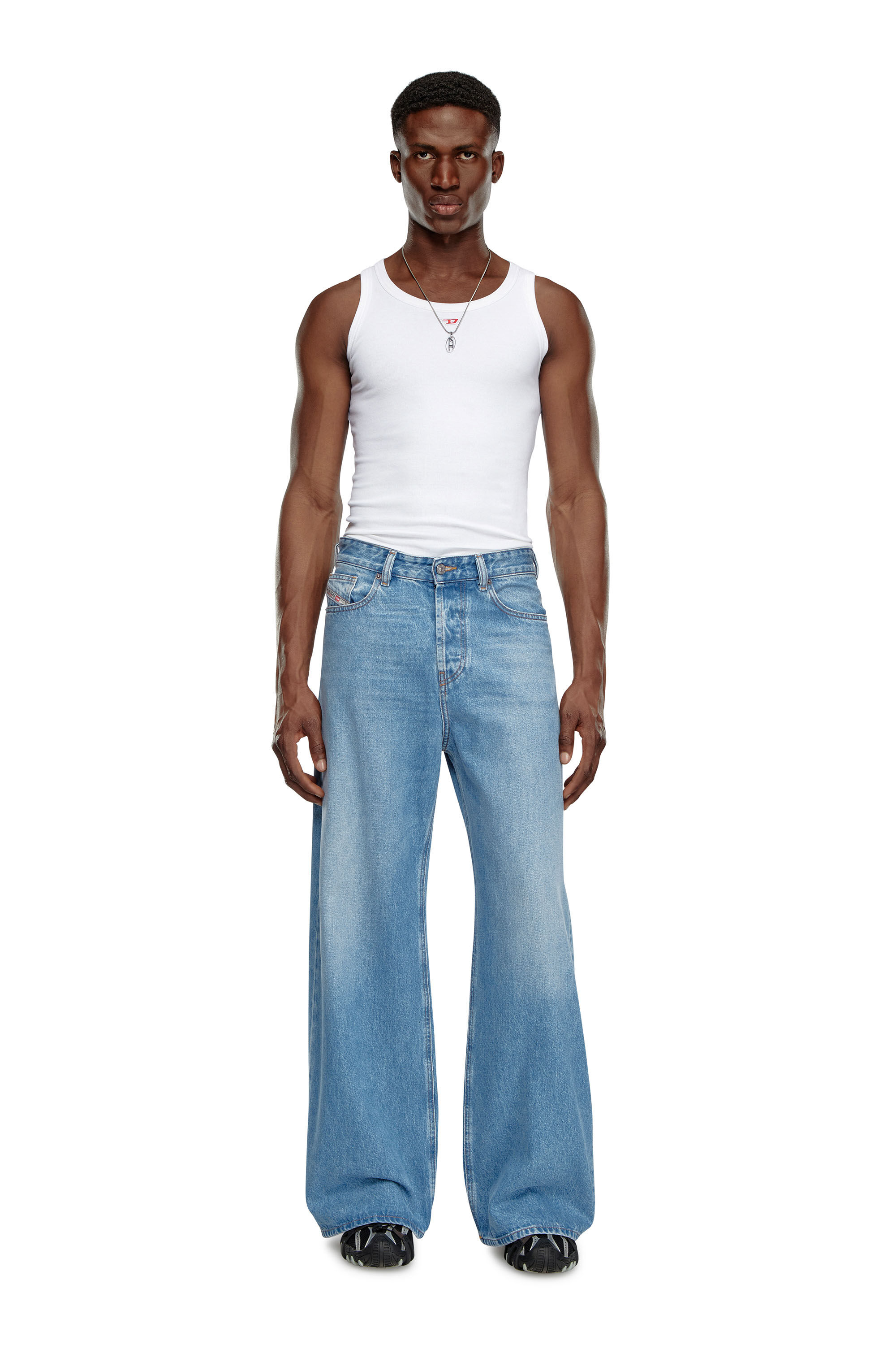 P*様 diesel Relaxed Jeans 1996 d-sire デニム Women's Wide Relaxed Jeans | Light blue | Diesel 1996 D-Sire