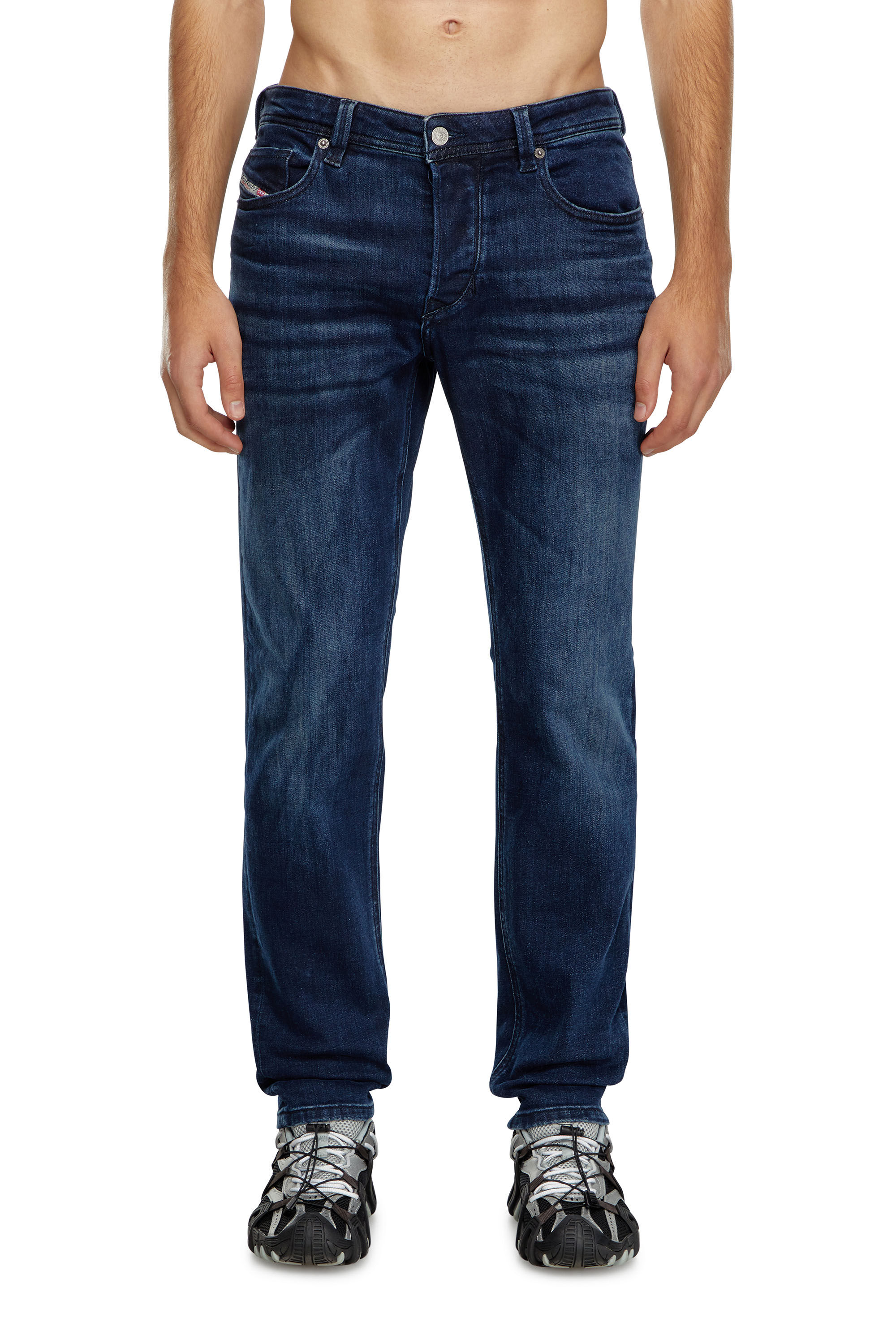 Diesel - Man's Tapered Jeans 1986 Larkee-Beex 0GRDJ, Dark Blue - 3