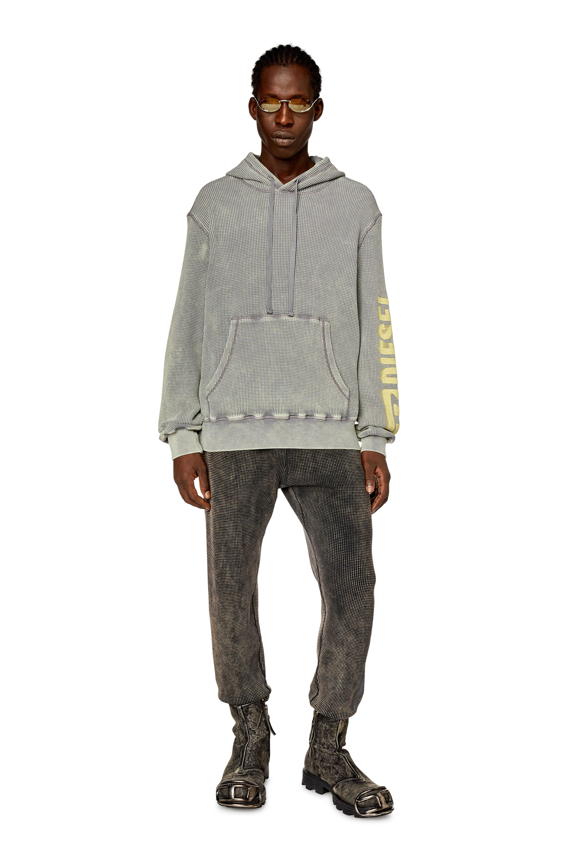 Diesel - S-GINAFY-HOOD, Grey - Image 1