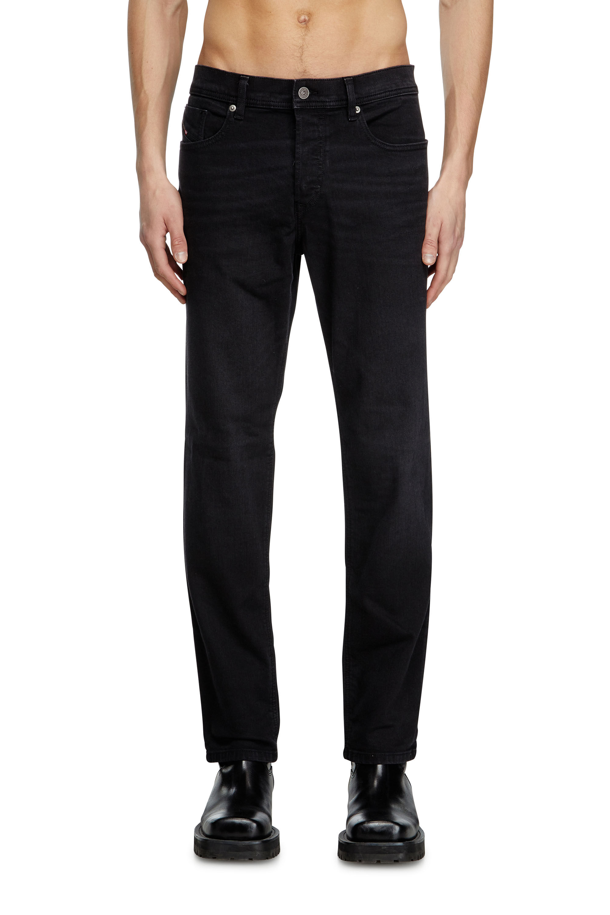 Diesel - Man's Regular Jeans 2023 D-Finitive 0KIAJ, Black/Dark grey - 3