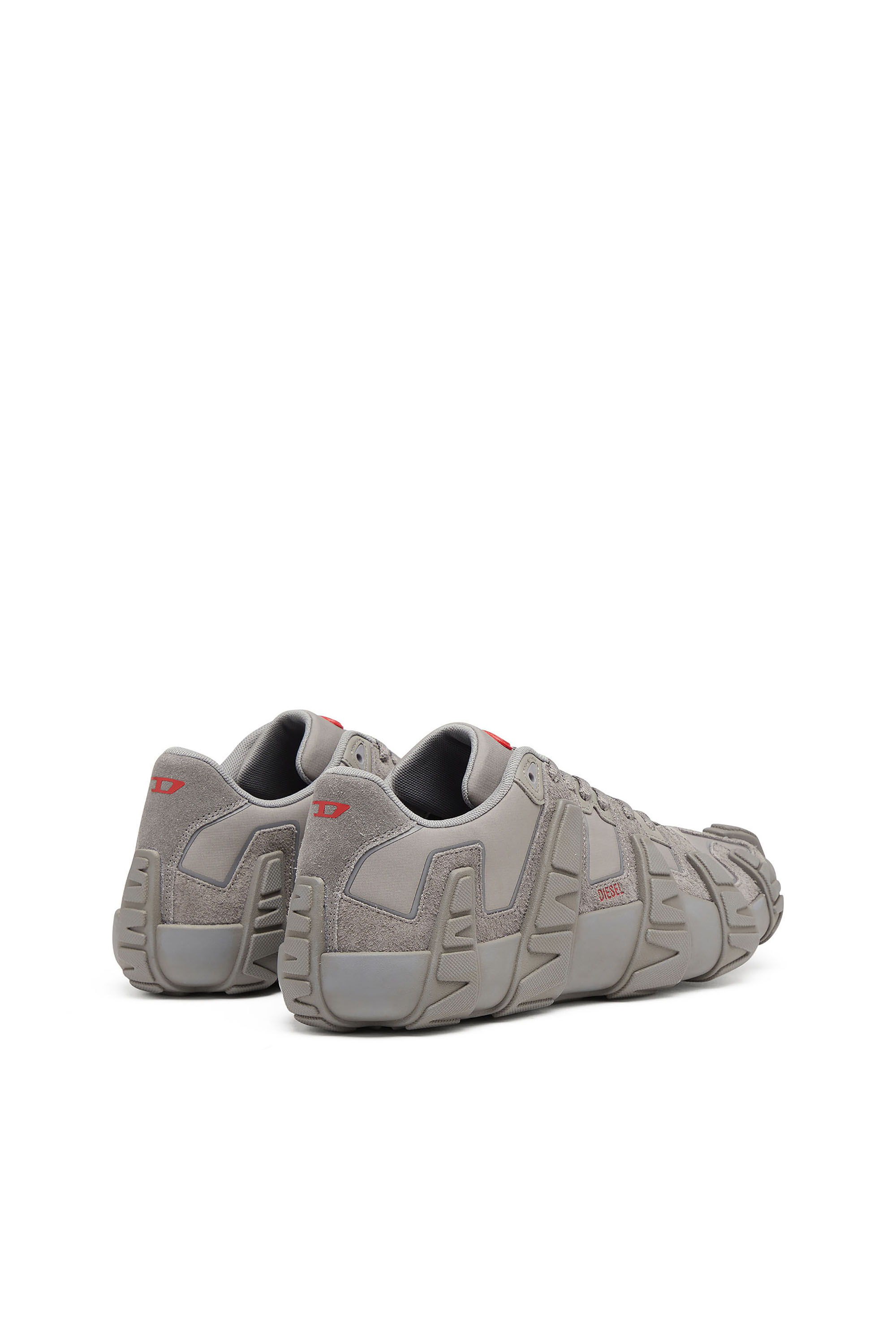 Diesel - S-D-GRIFFE LOW, Man's S-D-Griffe - Nylon sneakers in Grey - 3