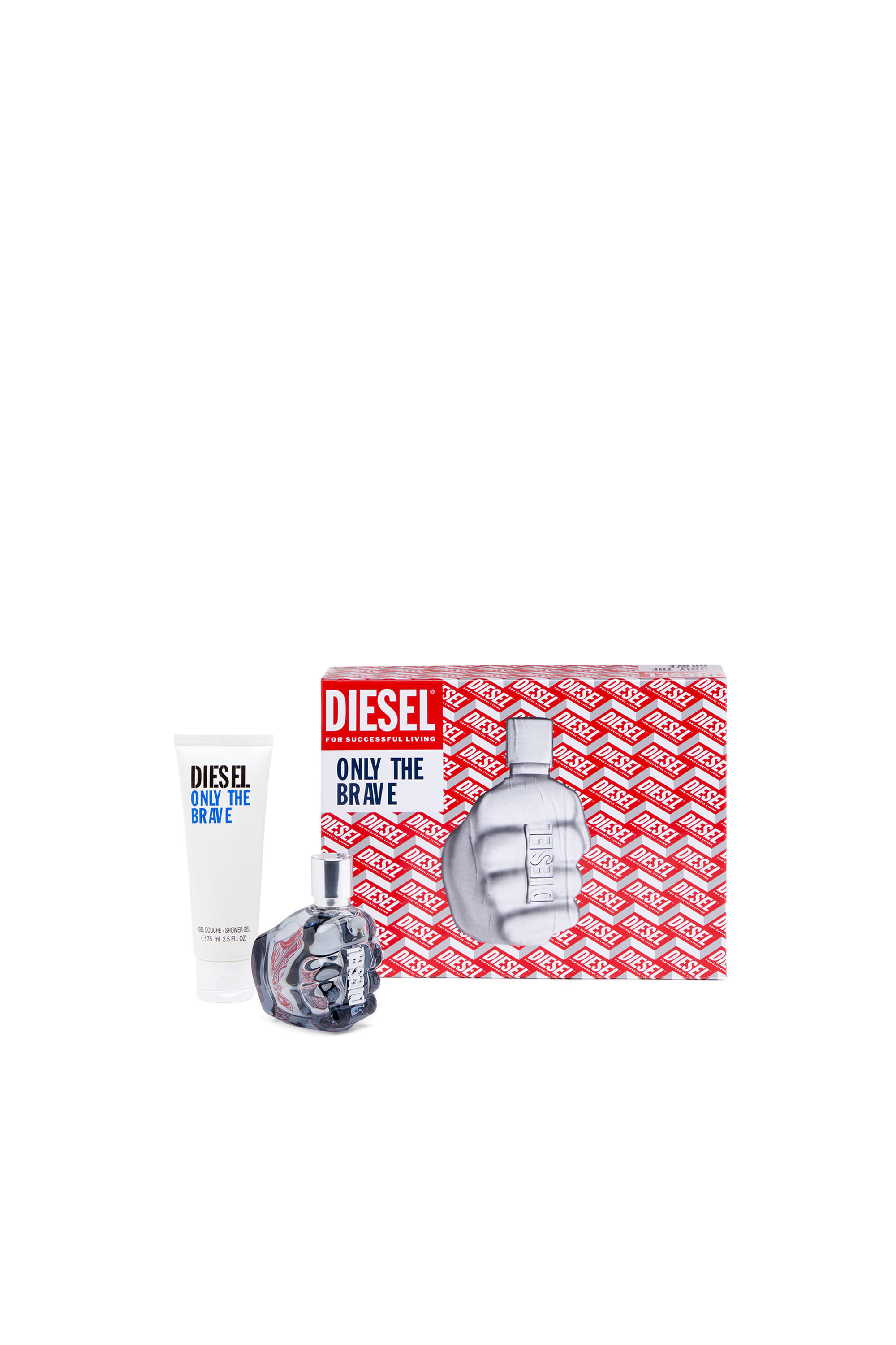 Diesel - ONLY THE BRAVE 50 ML  GIFT SET, Man's ONLY THE BRAVE Premium Gift Set in Blue - 1