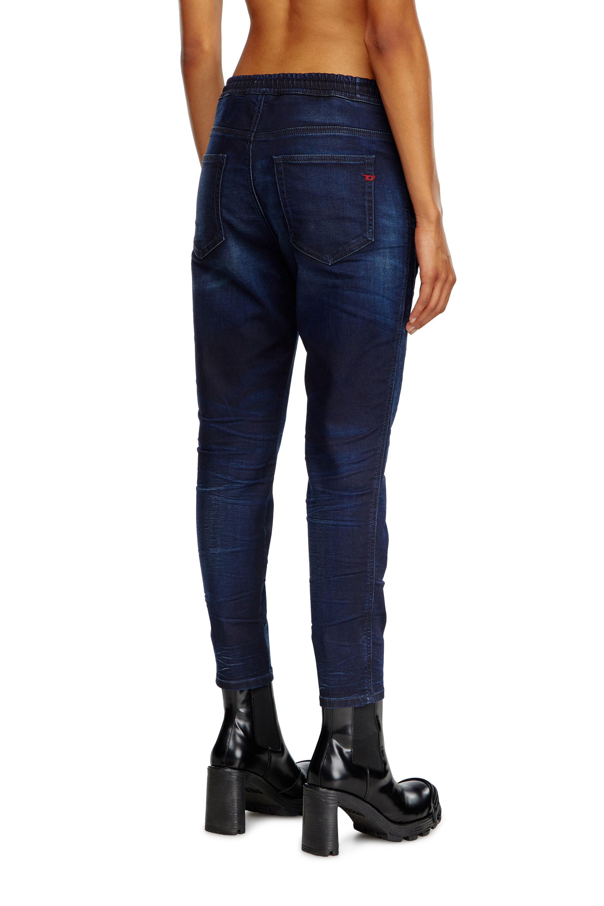 Diesel - Woman's Boyfriend 2041 D-Fayza Joggjeans® 09J35, Dark Blue - 4