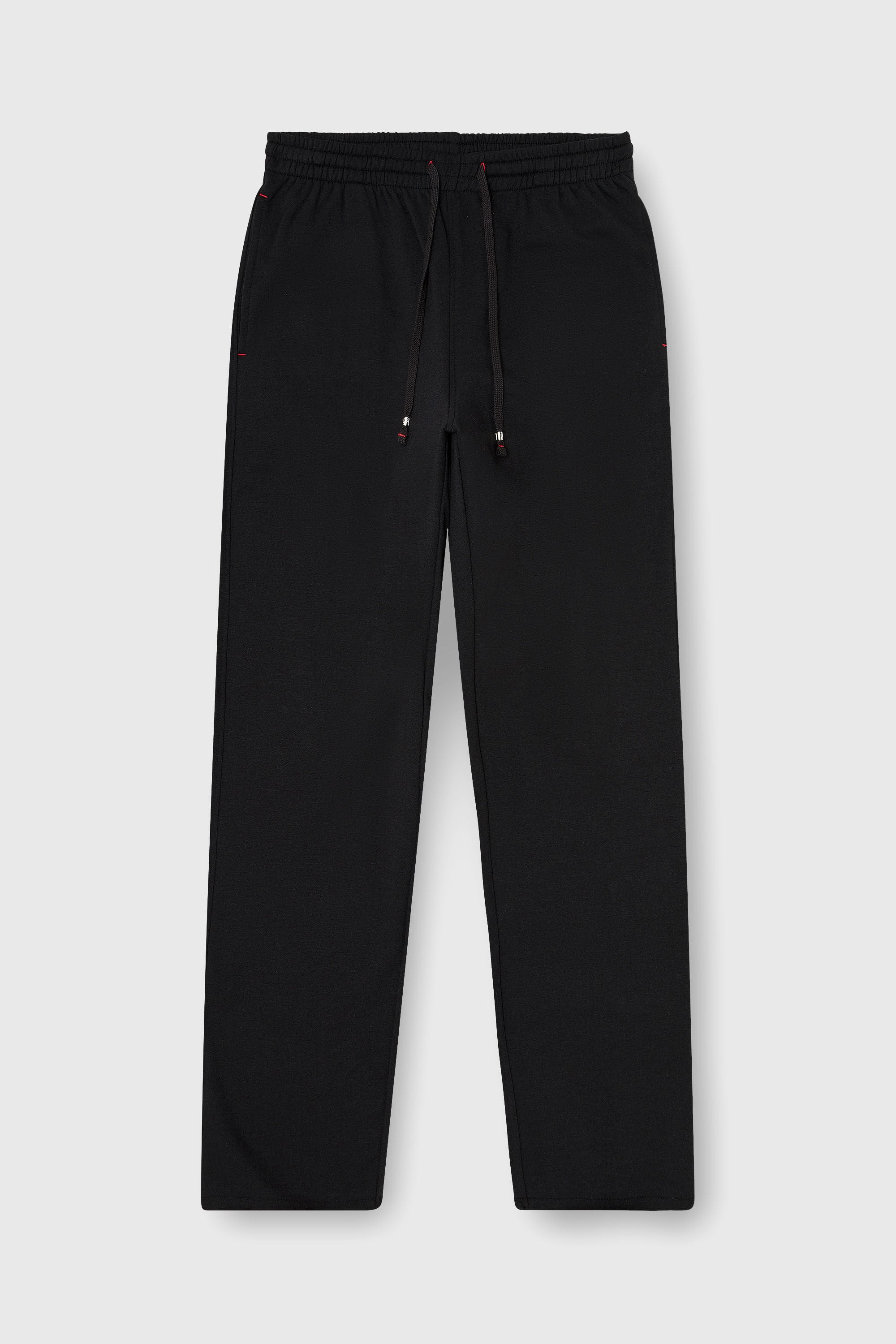 Diesel - INDRA-D-CORE, Woman's Peached sweatpants with raw hems in Black - 2