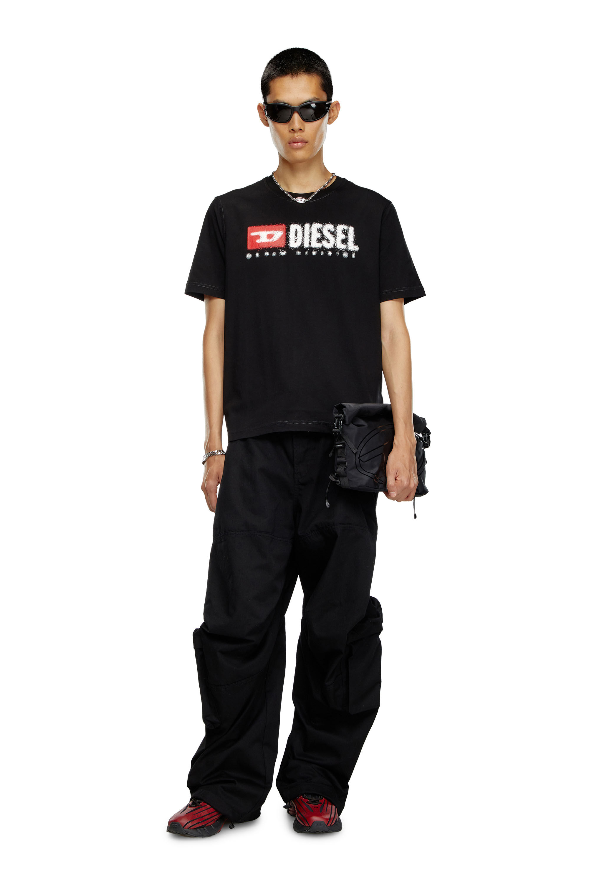 Diesel - T-ADJUST-K14, Black - Image 1