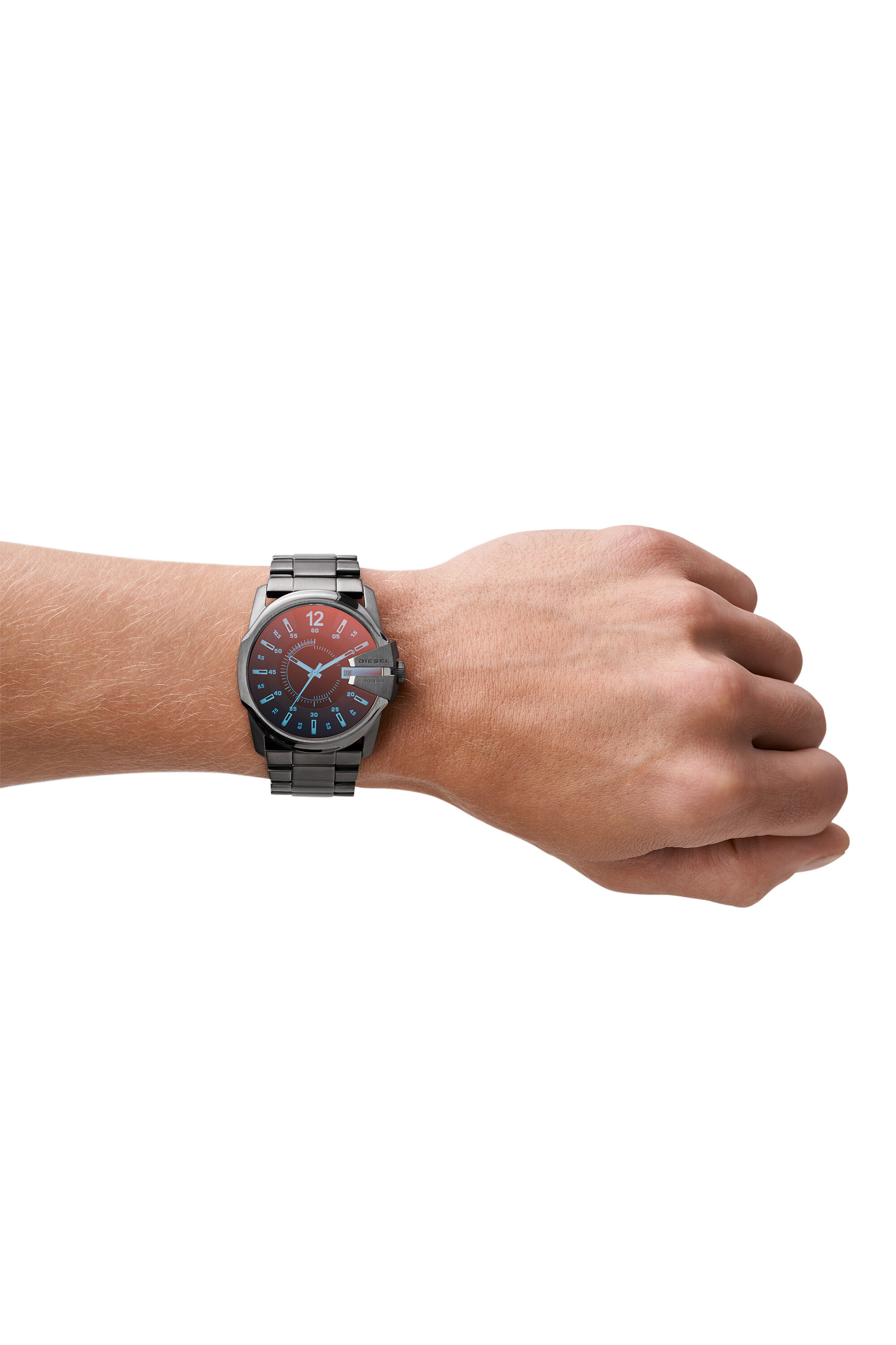 Diesel - DZ1965, Man's Master Chief chronograph gunmetal-tone watch in Black - 4