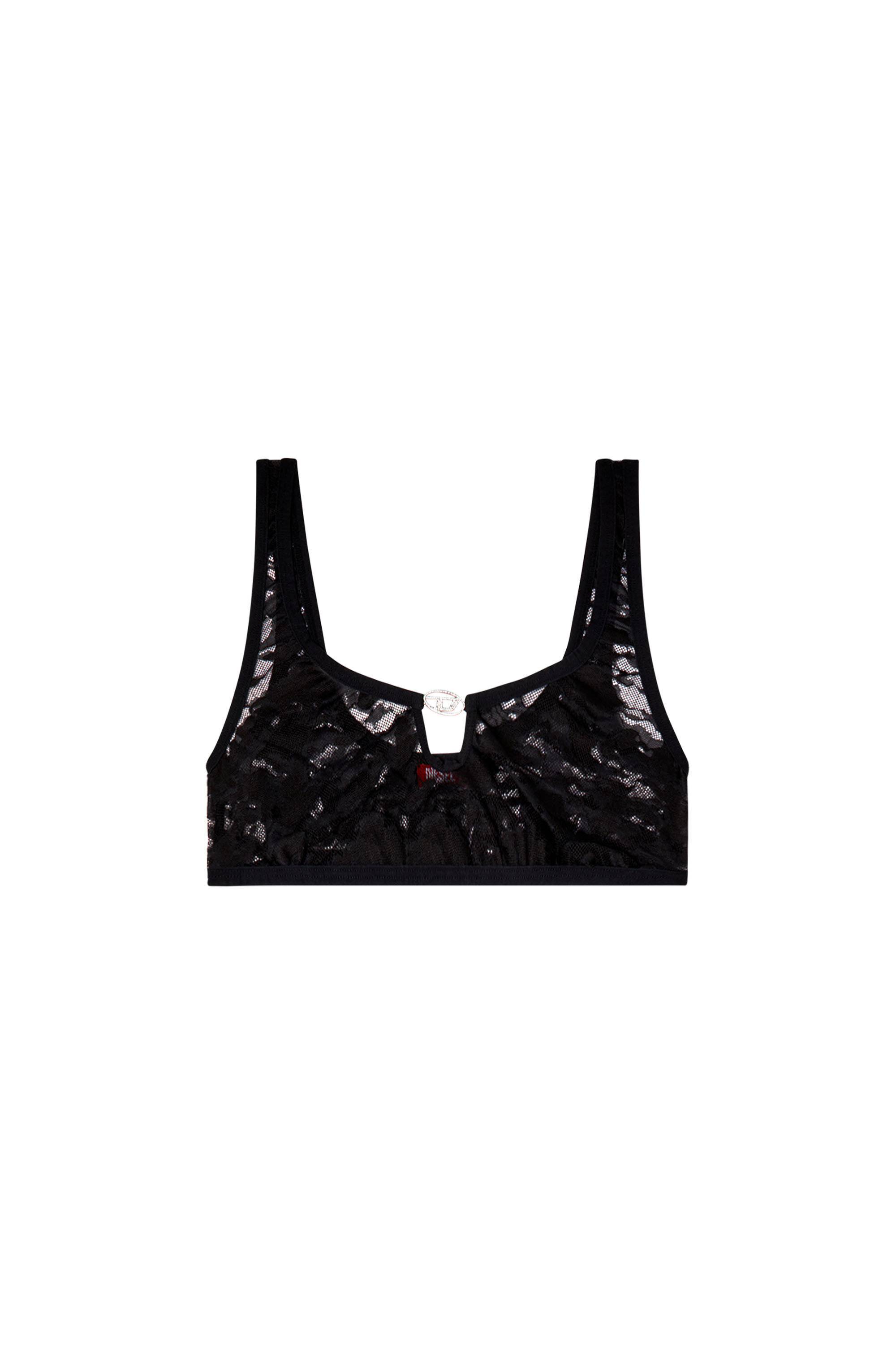 Diesel - UFSB-D-OVAL-LACE-BRALETTE, Black - Image 2