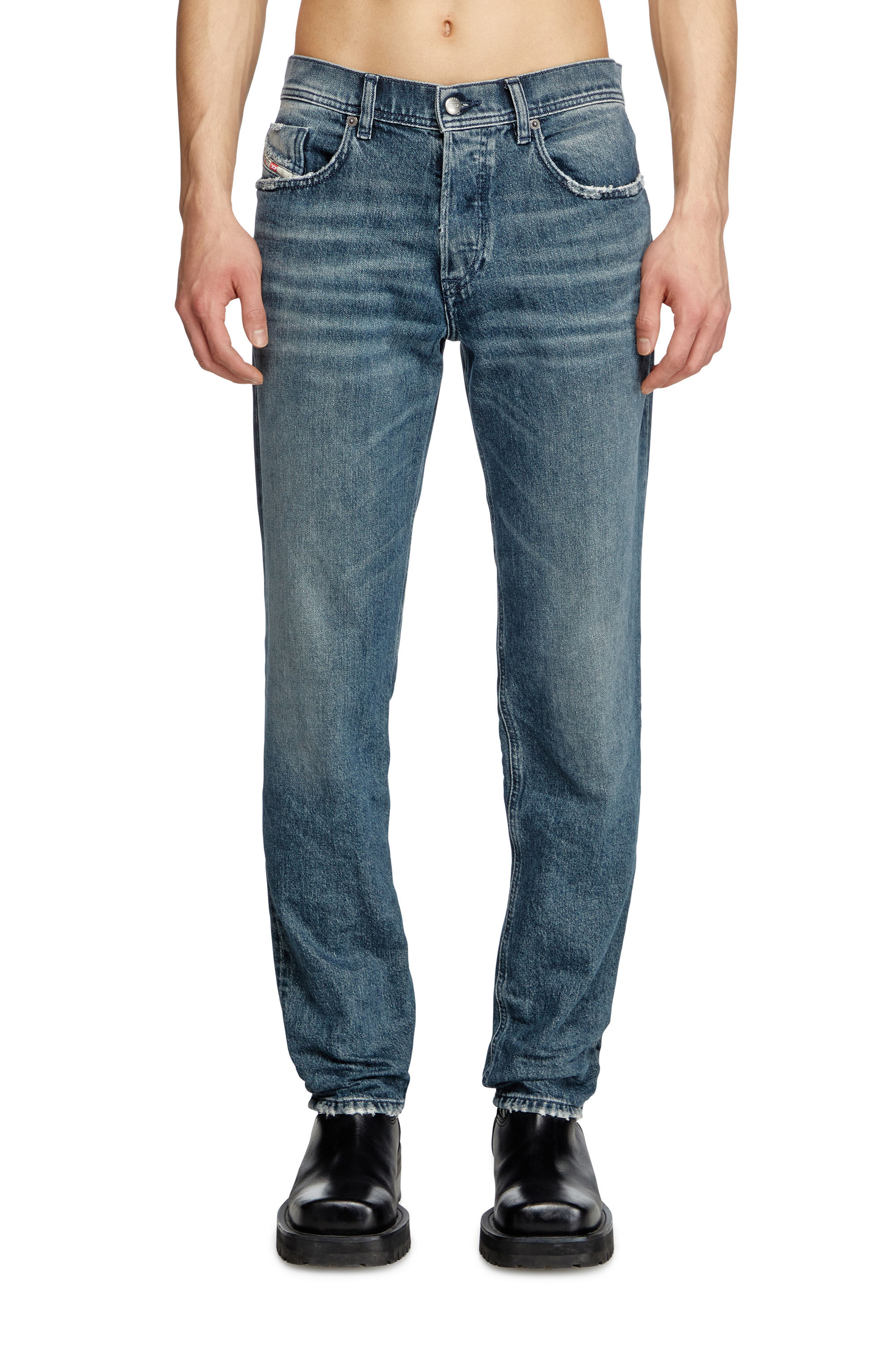 Diesel - Man's Regular Jeans 2023 D-Finitive 007Y7, Medium blue - 3