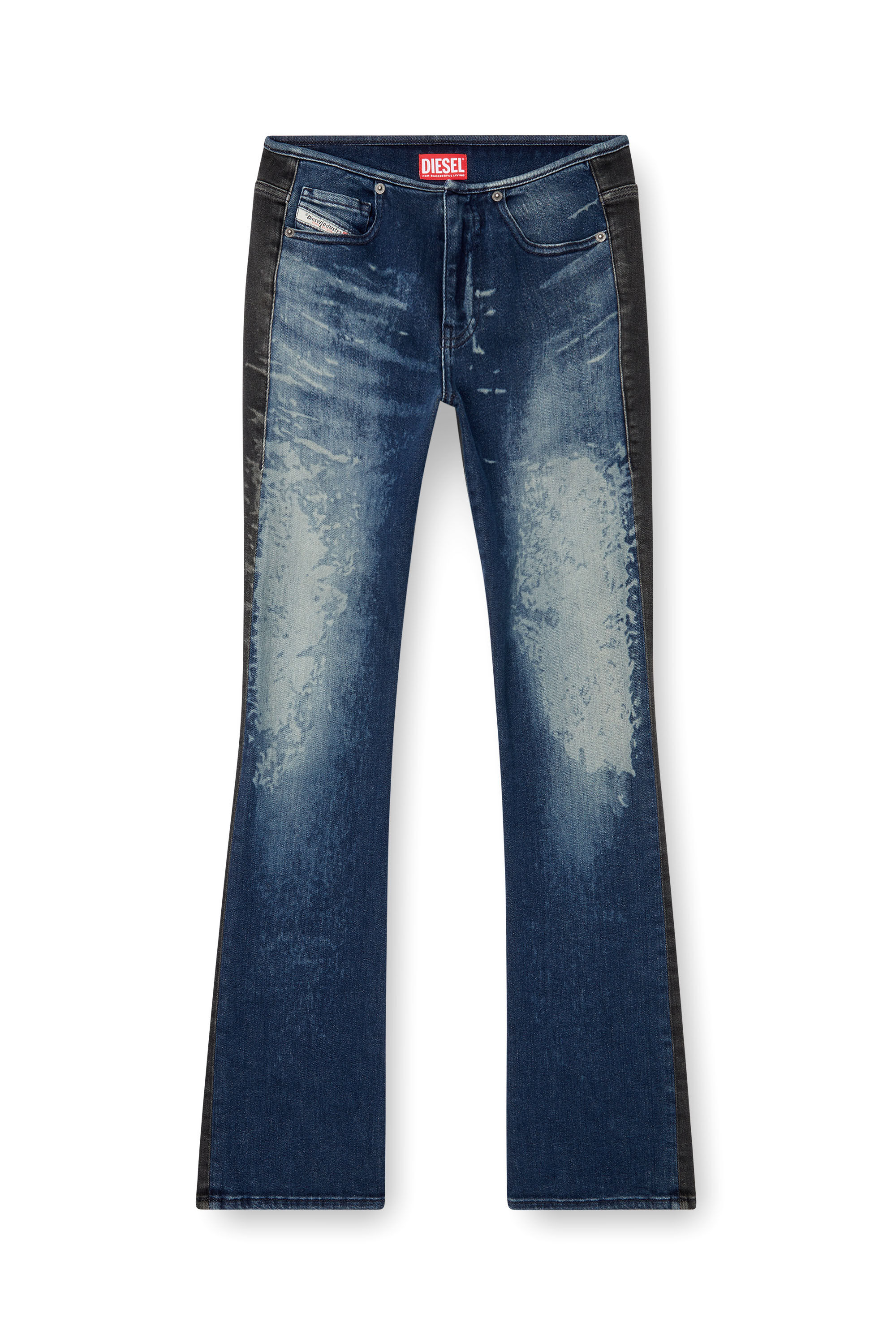 Diesel - Woman's Bootcut Jeans D-Gianna 0ABDL, Blue/Black - 2
