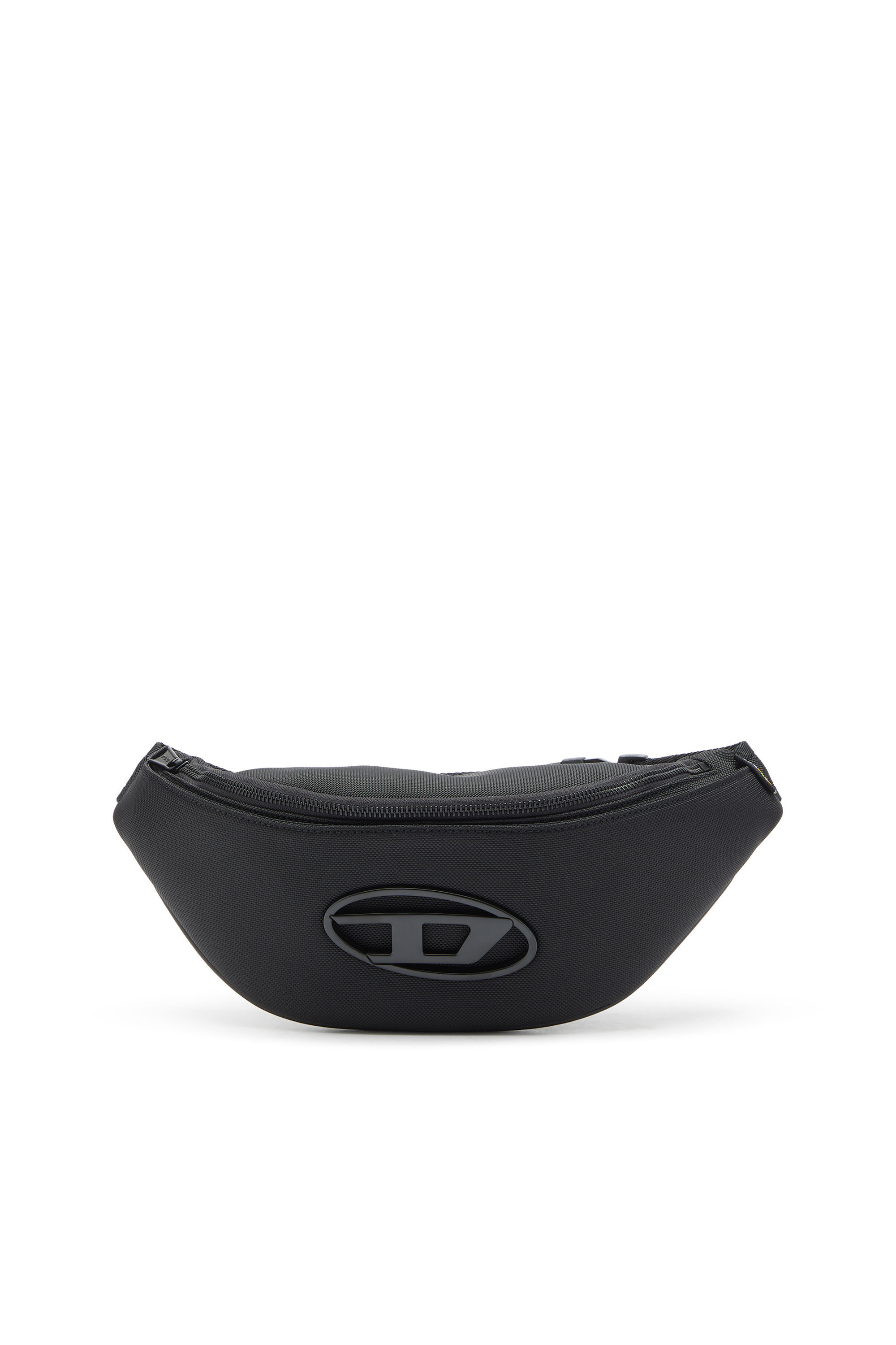 Diesel - HOLI-D BELT BAG M, Unisex's Holi-D - Belt bag in nylon with internal pocket in Black - 1