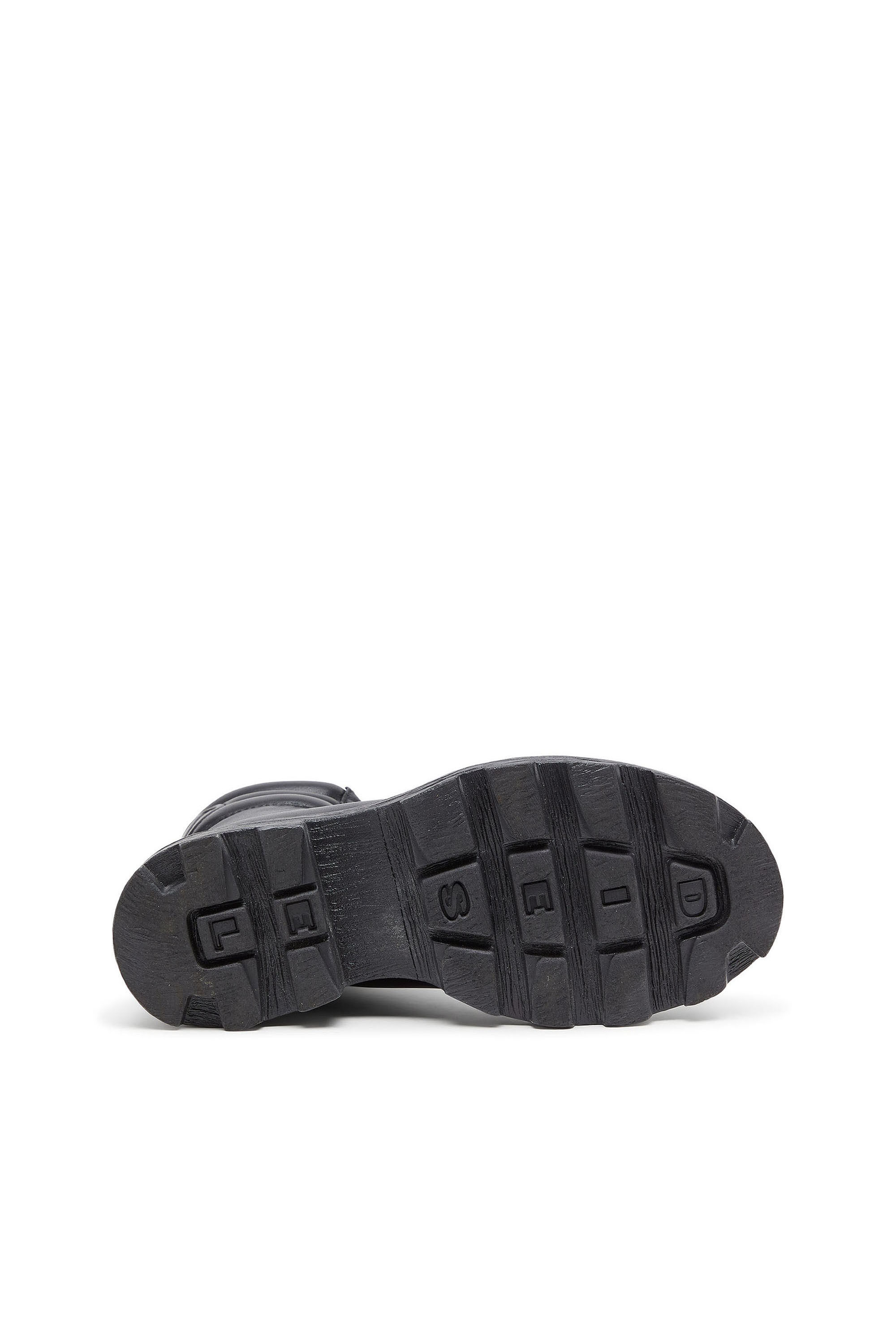 Diesel - D-HAMMER LACE UP, Man's D-Hammer - Combat boots in leather in Black - 5