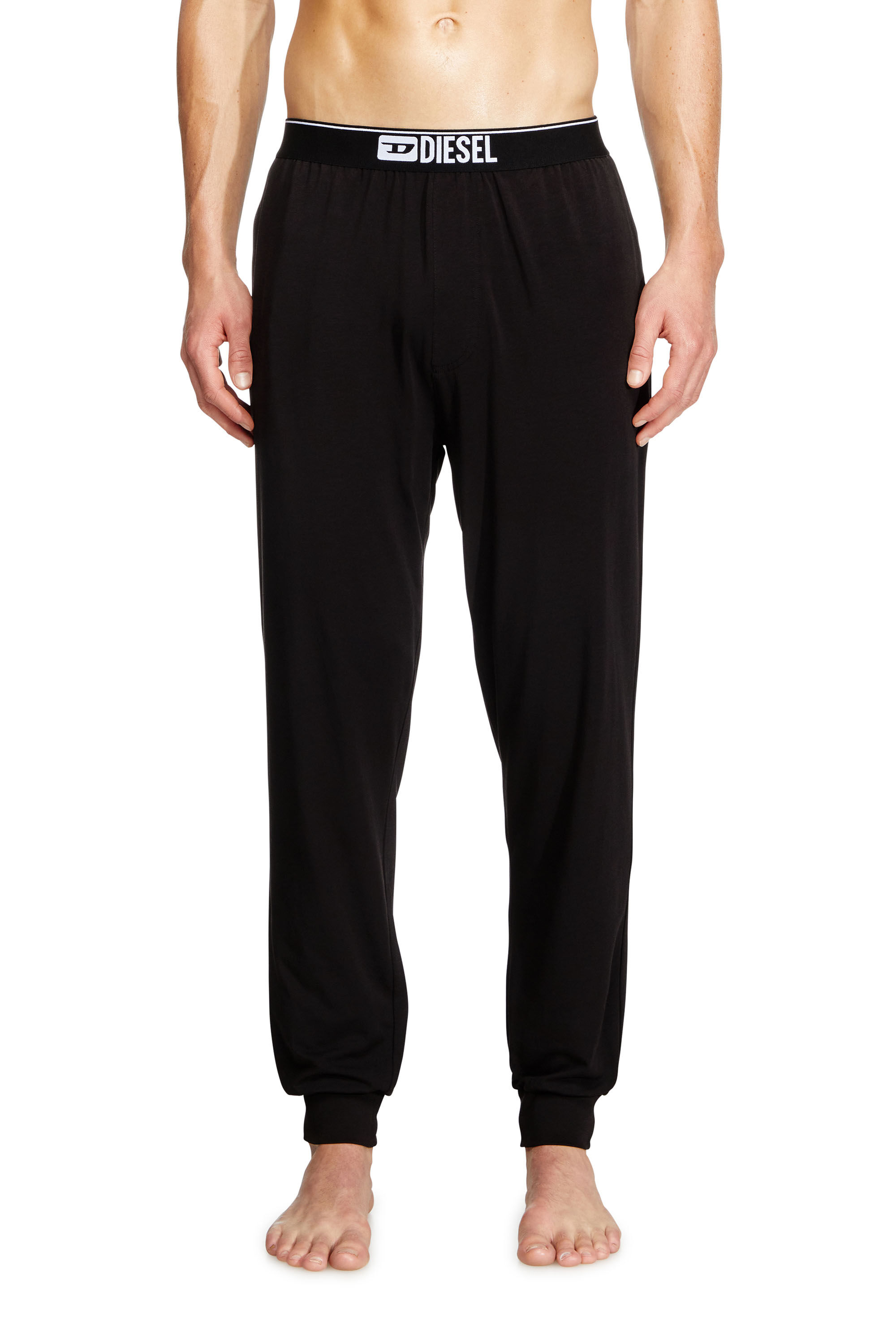 Diesel - JULIO-D-BOX, Man's Denim Division sweatpants in Black - 3