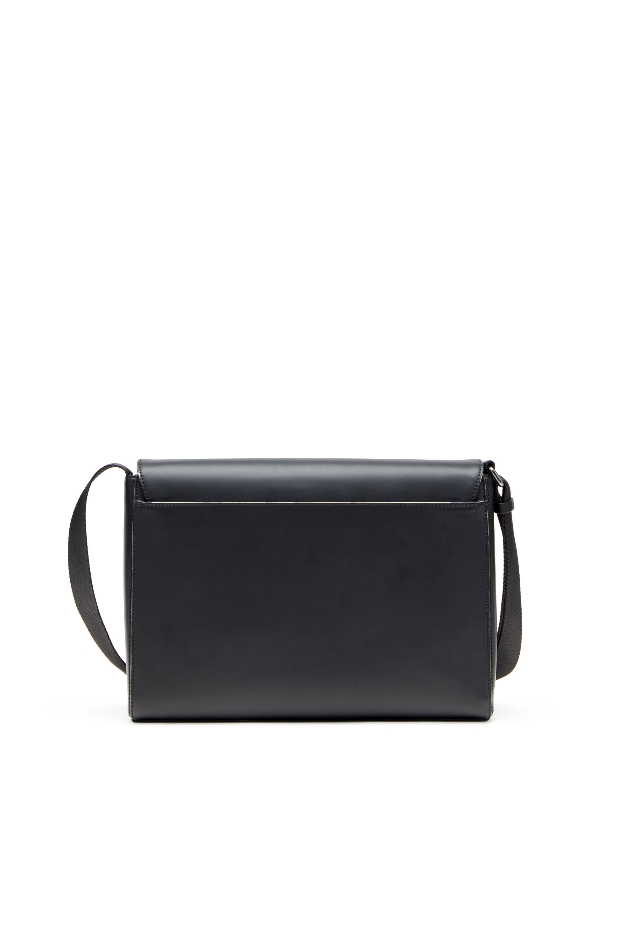 Diesel - DSL 3D MESSENGER S X, Man's Dsl 3D-Messenger bag in brushed PU in Black - 3