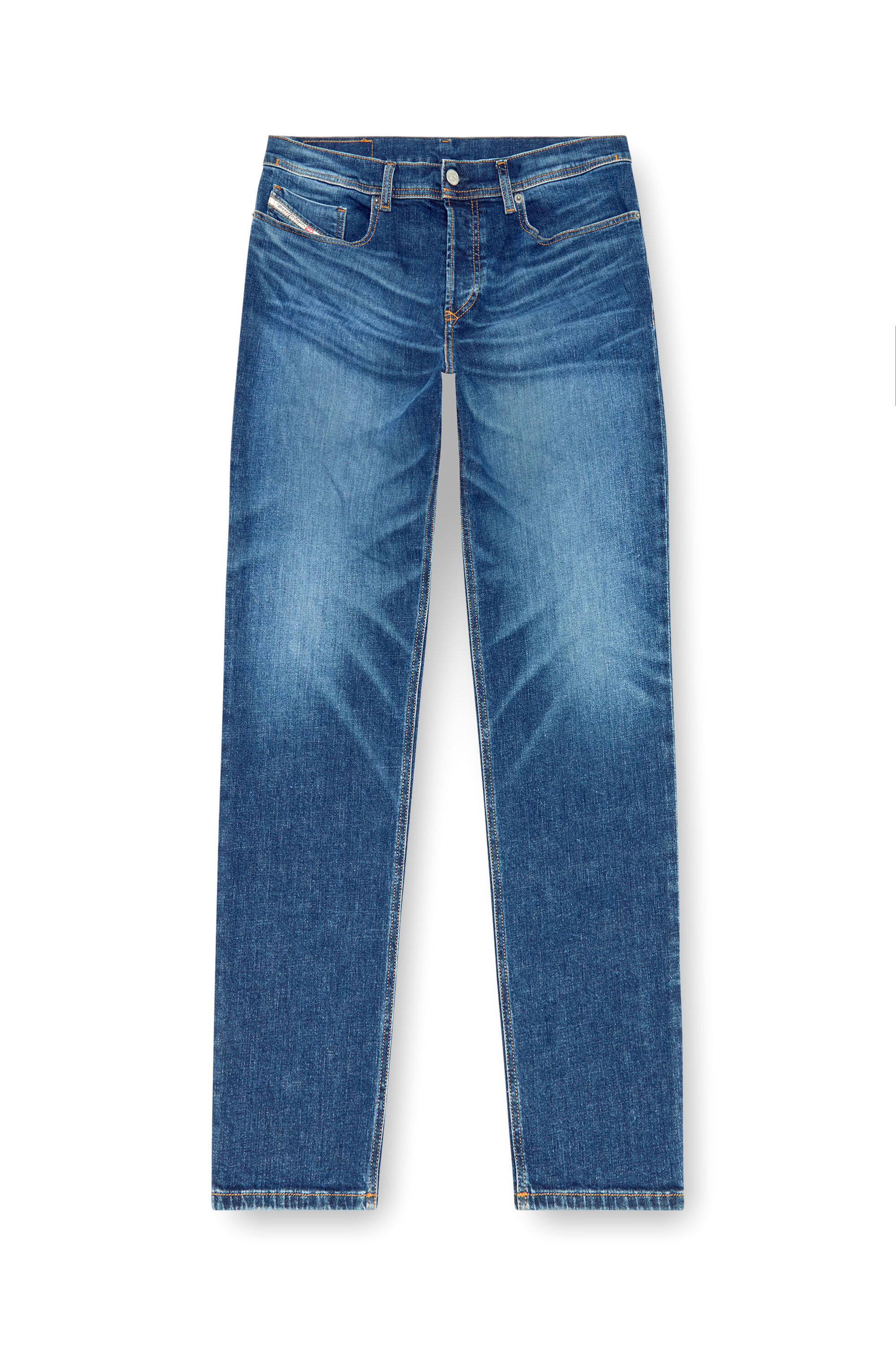 Diesel - Man's Tapered Jeans 2023 D-Finitive 09J47, Dark Blue - 2