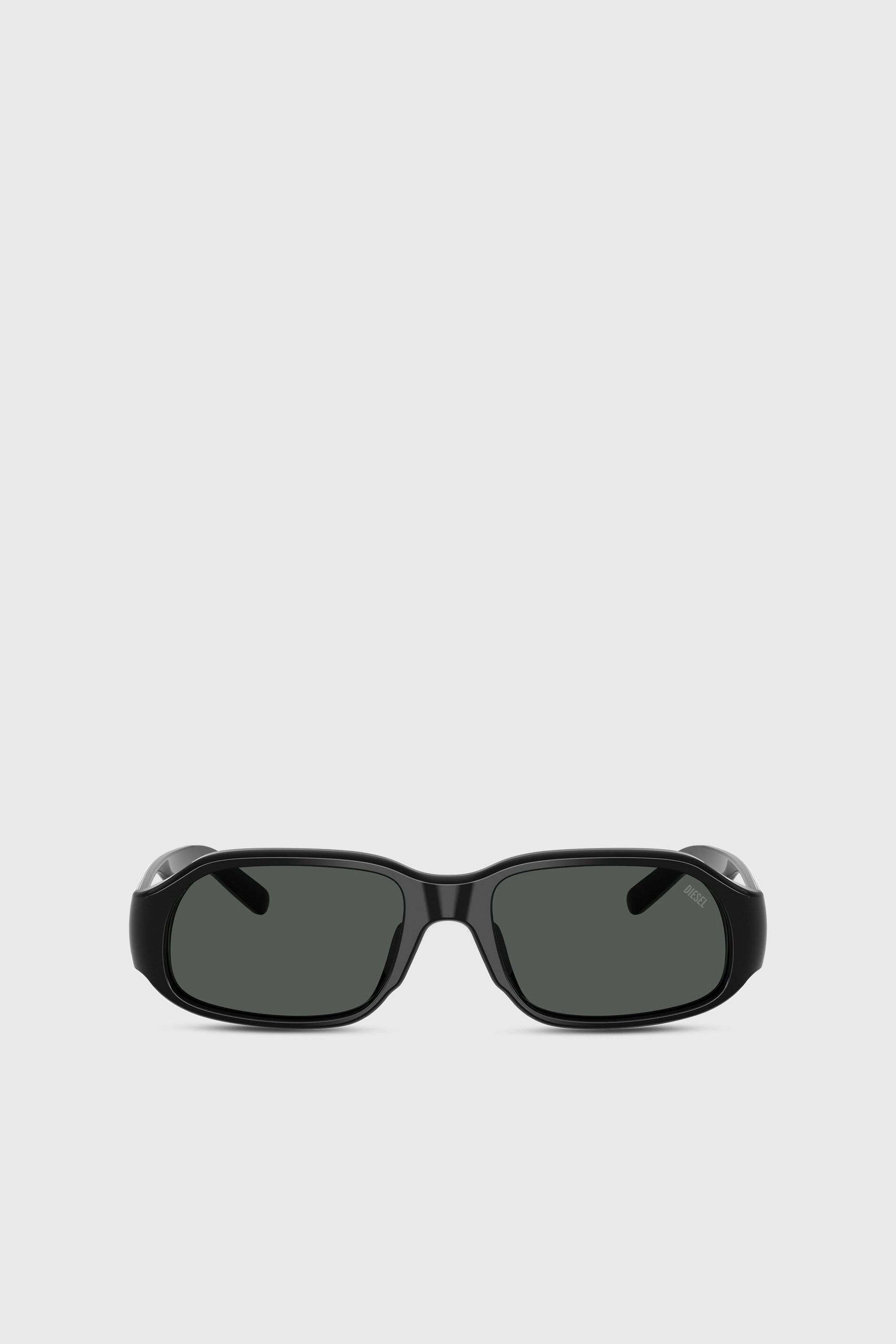Diesel - 0DL2009U, Unisex's Rectangle sunglasses in Black - 1