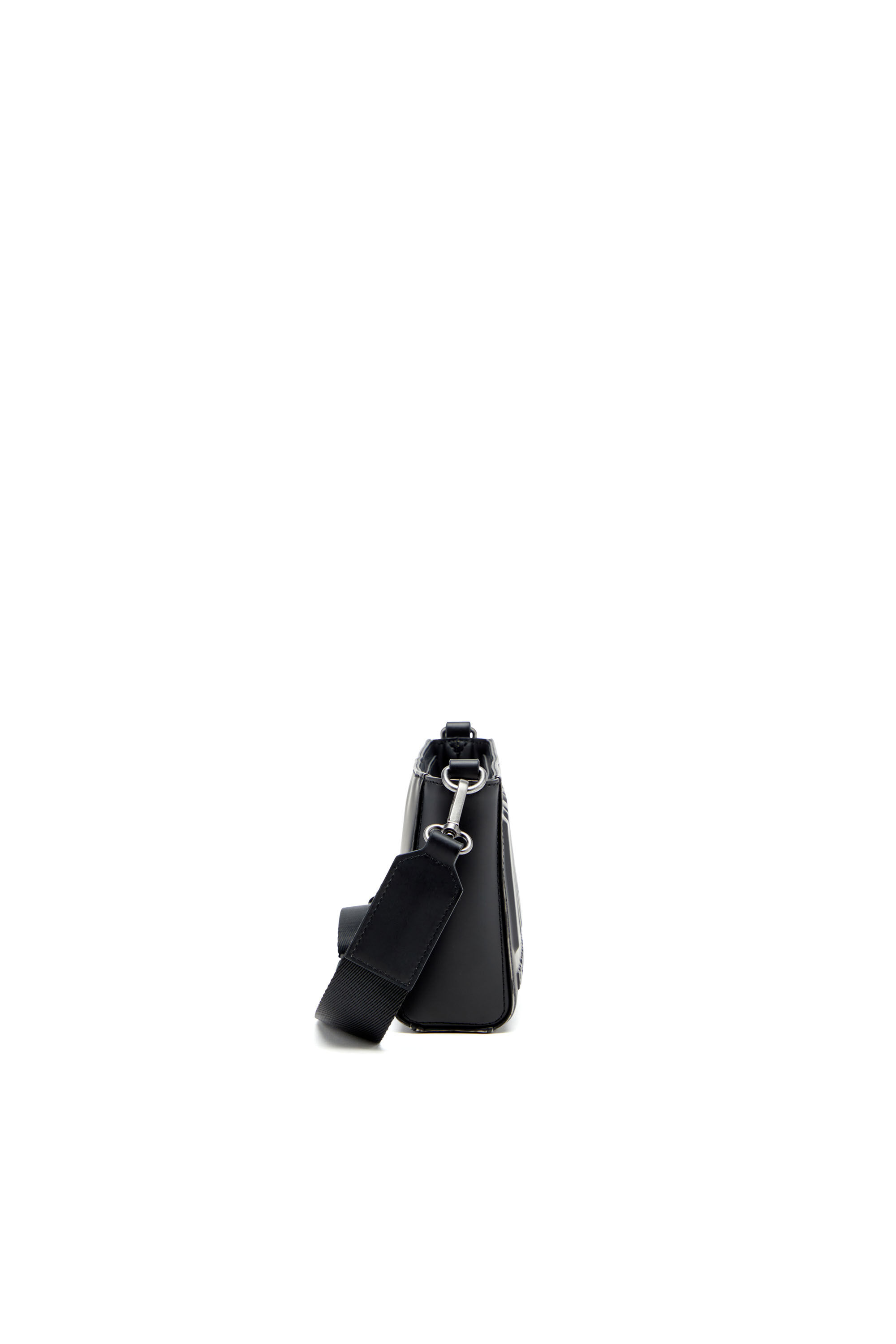 Diesel - DSL 3D CAMERA BAG X, Man's Dsl 3D-Camera bag in brushed PU in Black - 4