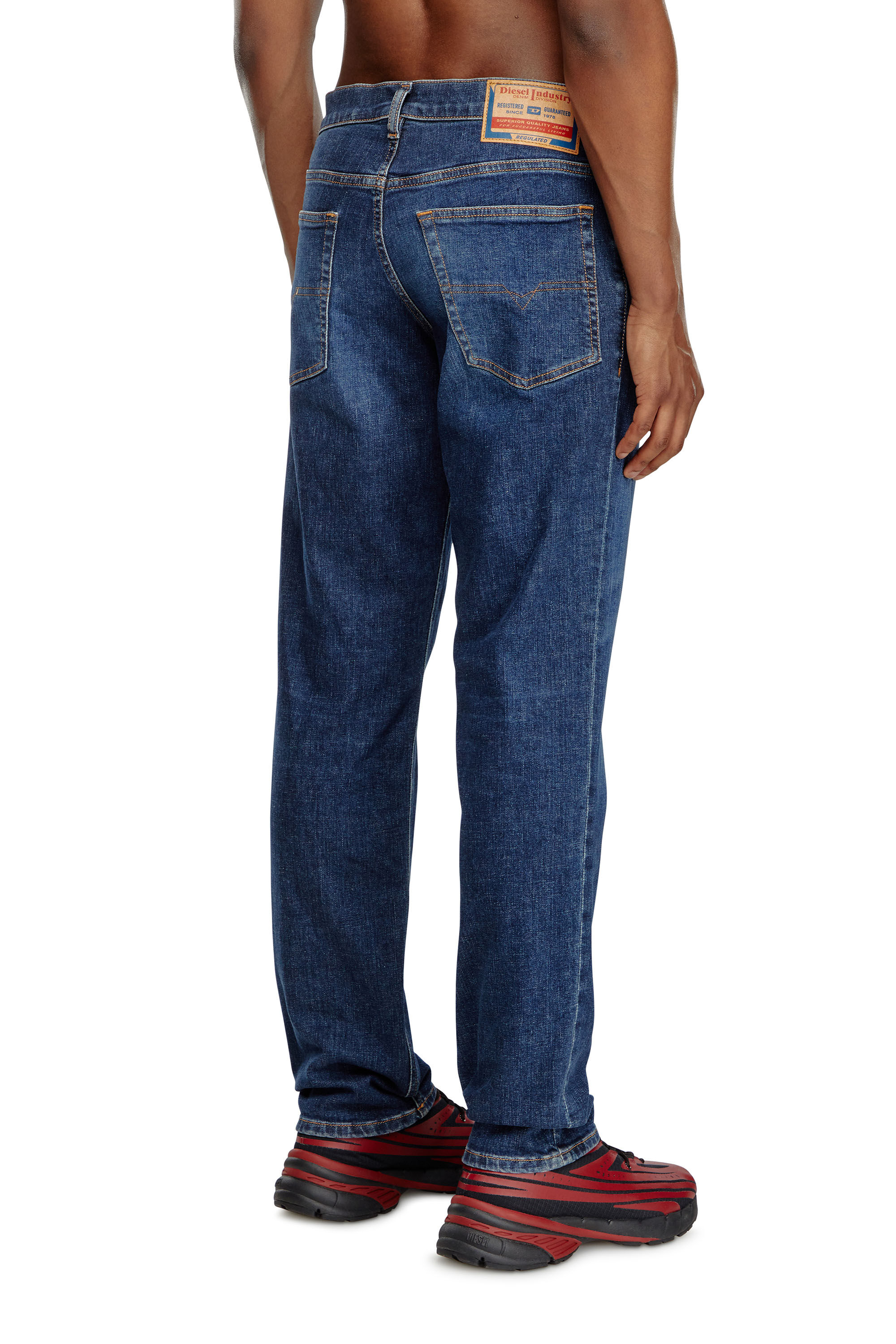 Diesel - Man's Tapered Jeans 2023 D-Finitive 09J47, Dark Blue - 4