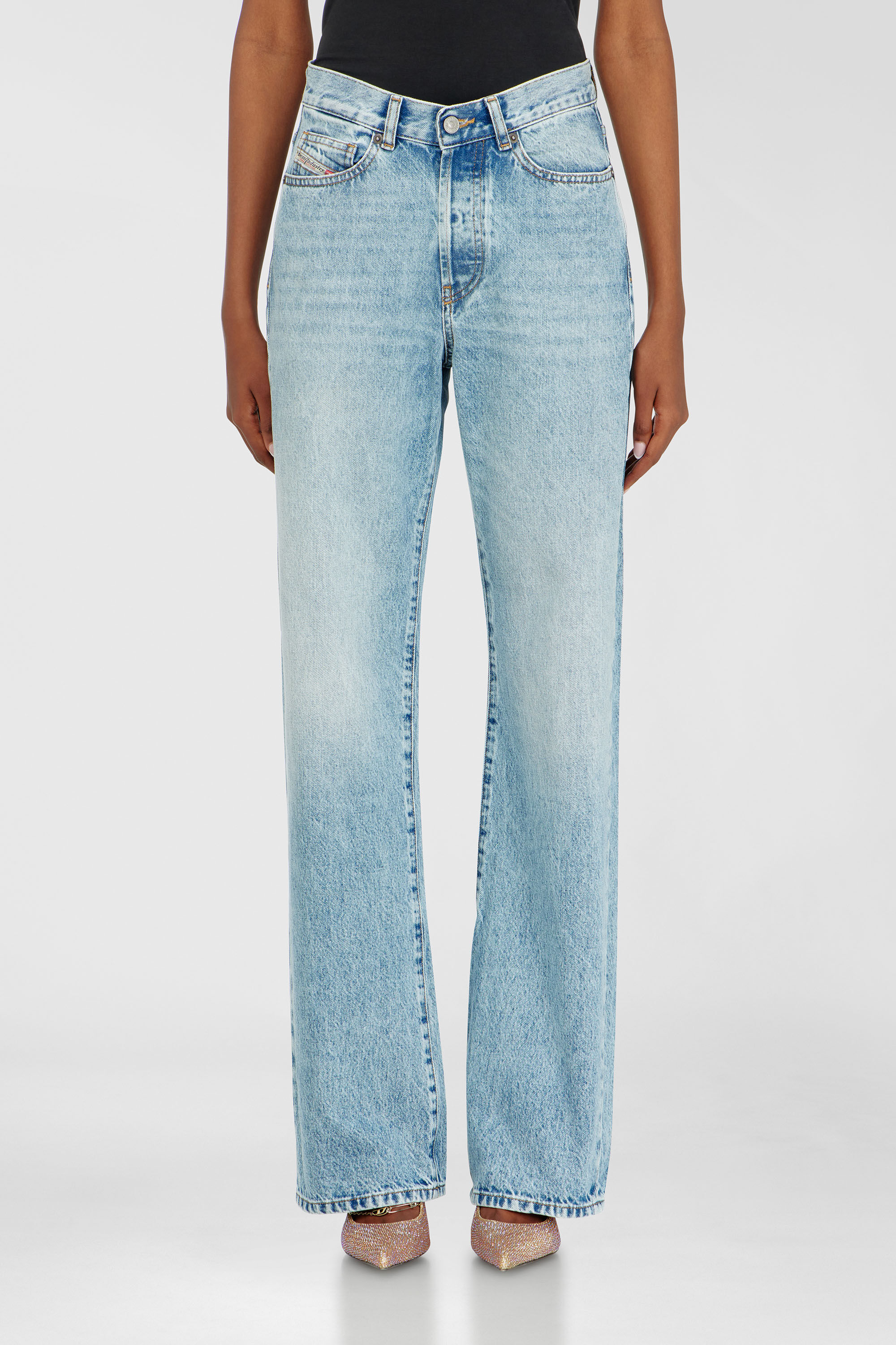 Diesel - Woman's Regular Jeans 1971 D-Sent 09I29, Light Blue - 4