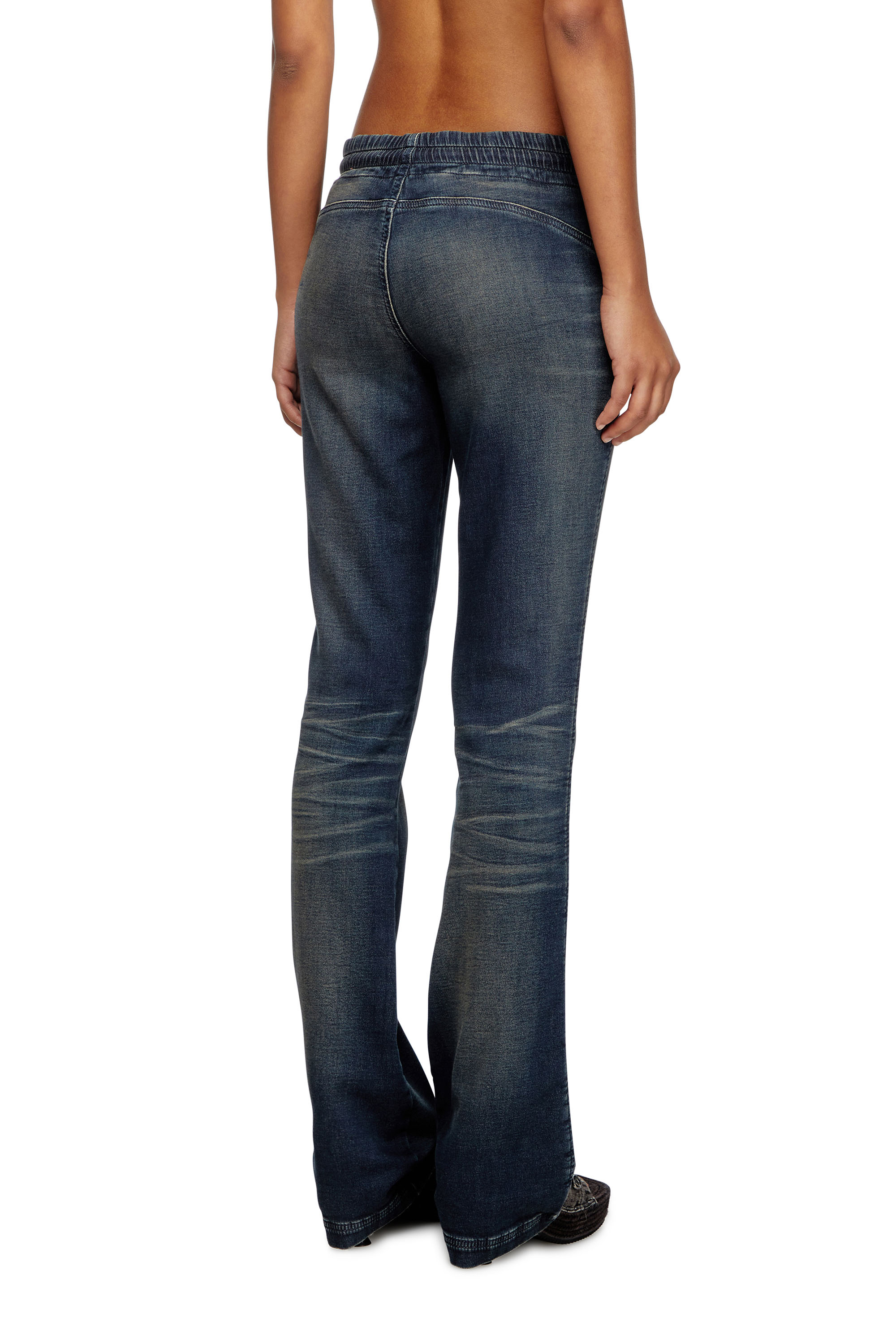 Diesel - Woman's Bootcut 2069 D-Ebbey Joggjeans® 068PM, Dark Blue - 3