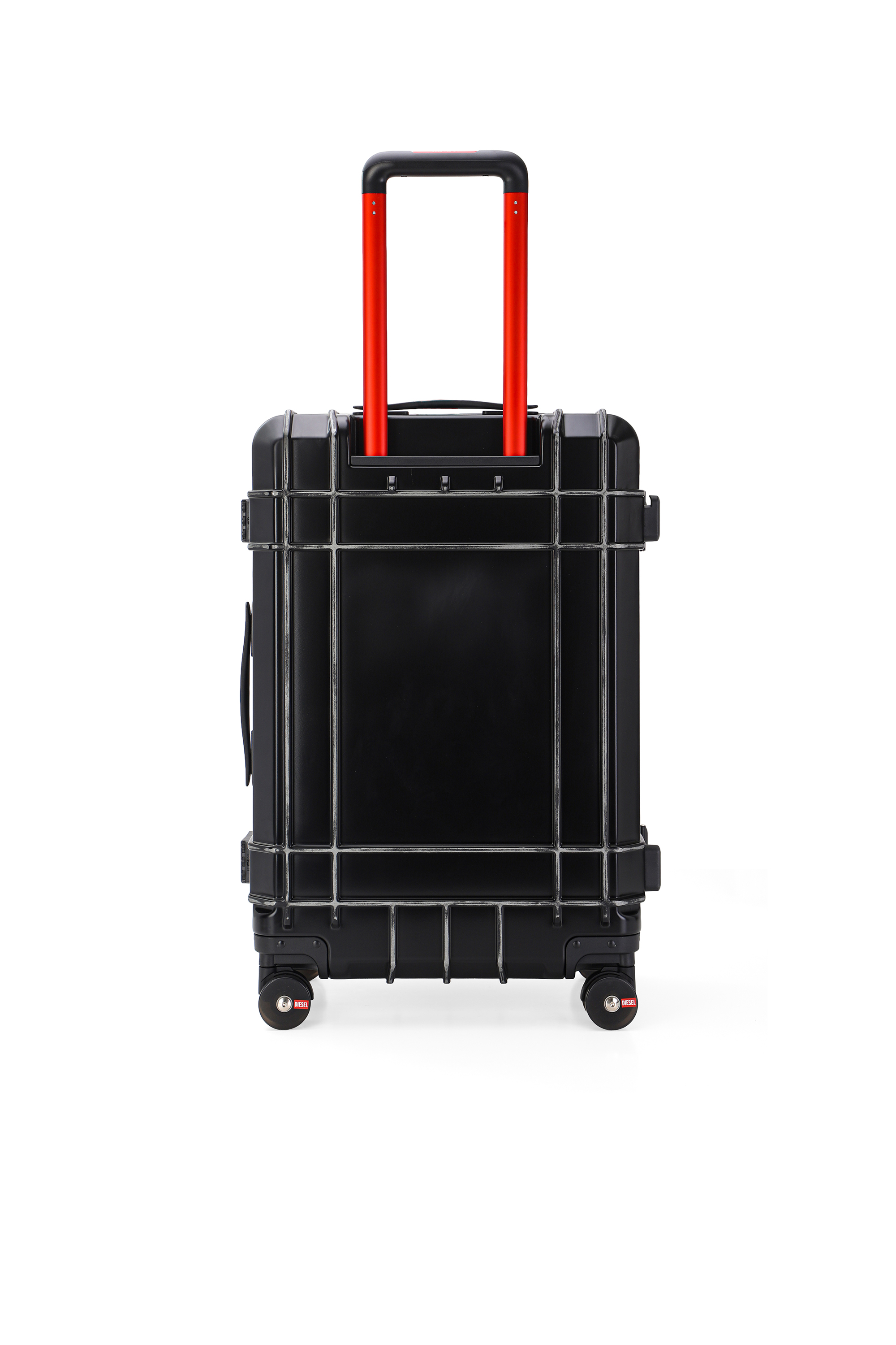 Diesel - DIESEL PC STRONG IMAGE TROLLEY- DSL003, Unisex's Rugged suitcase size M in Black - 2