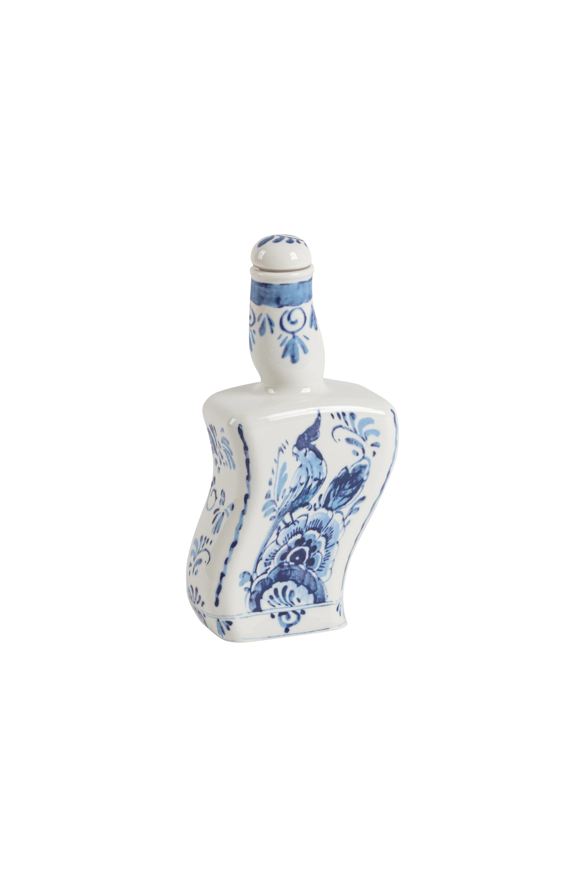Diesel - 11288 PORCELAIN BOTTLE FOR SEASONING "CL, Unisex's Porcelain bottle for seasoning in White/Blue - 5
