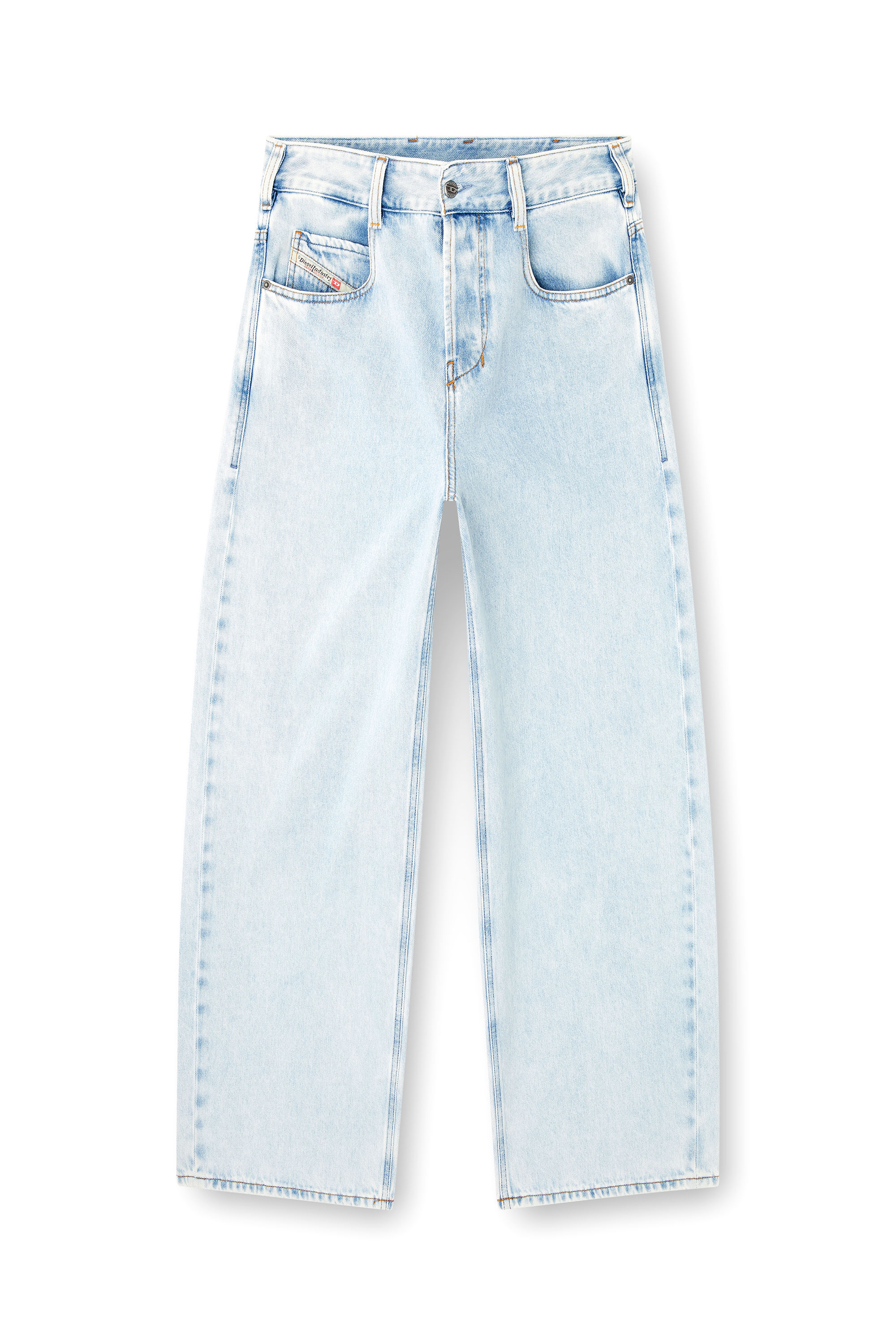 Relaxed Jeans 1997 D-Enim 09M74, Light Blue Diesel - Unisex's Relaxed Jeans 1997 D-Enim 09M74, Light Blue - 2