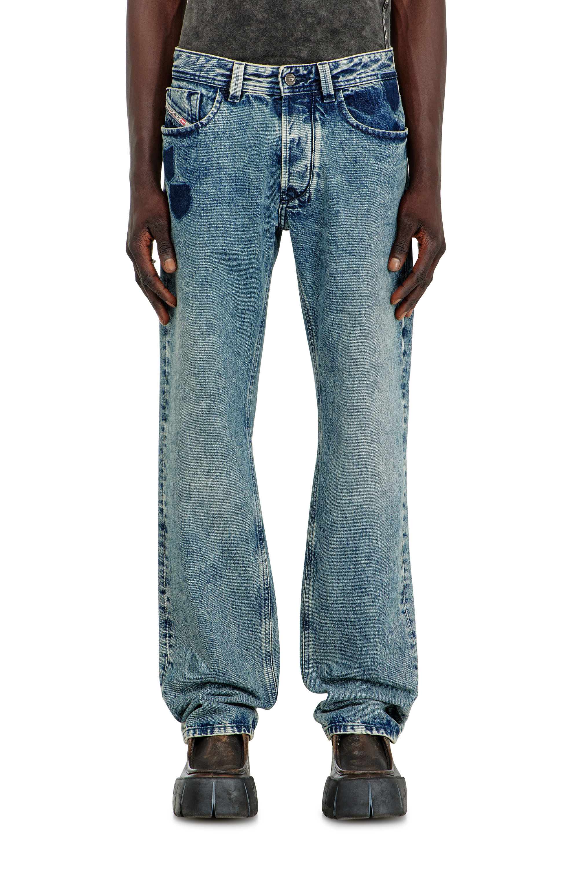 Diesel - Man's Regular Jeans 1985 Larkee 0IFBV, Medium blue - 2
