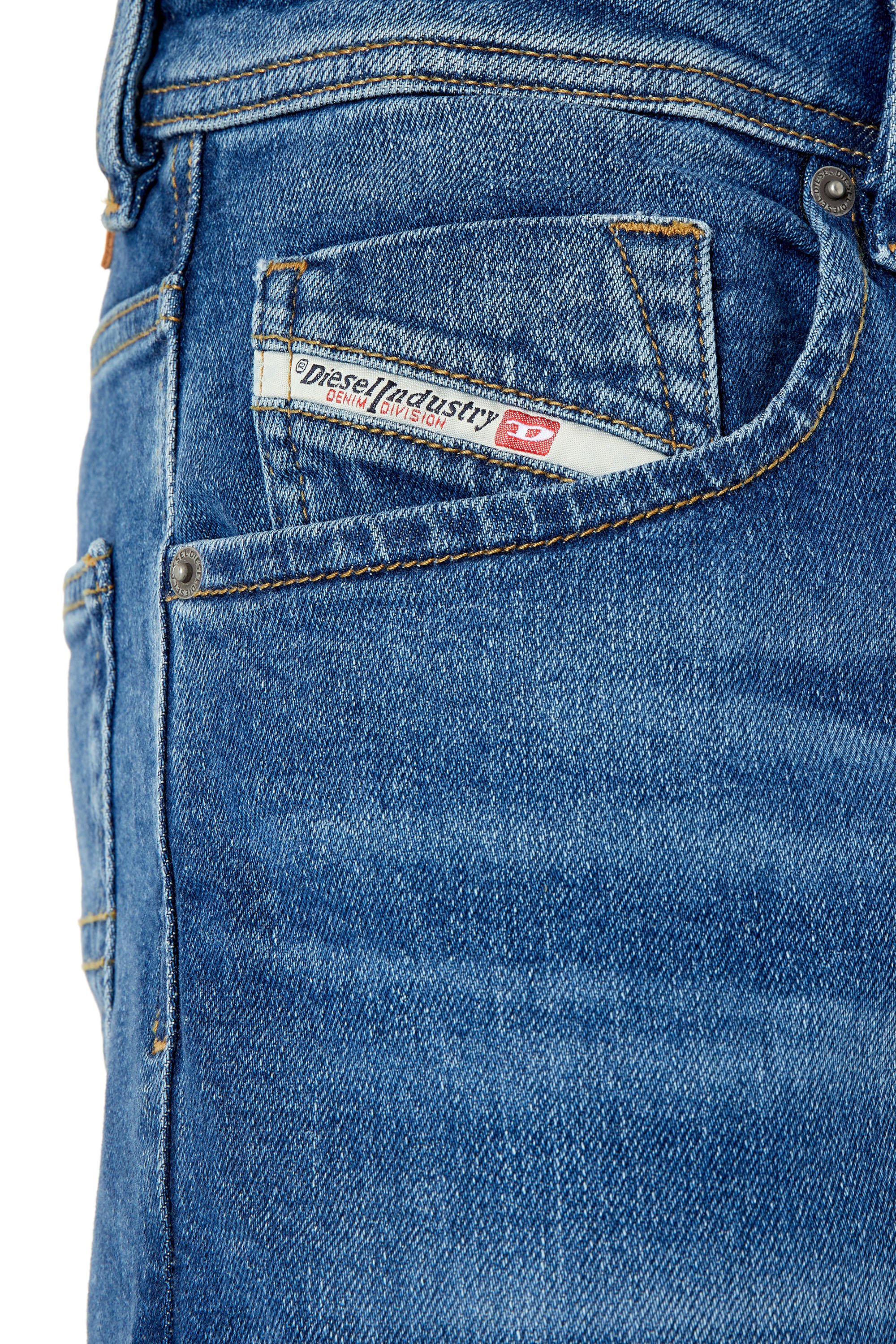 Diesel - Straight Jeans 1985 Larkee E9A80, Medium blue - Image 4
