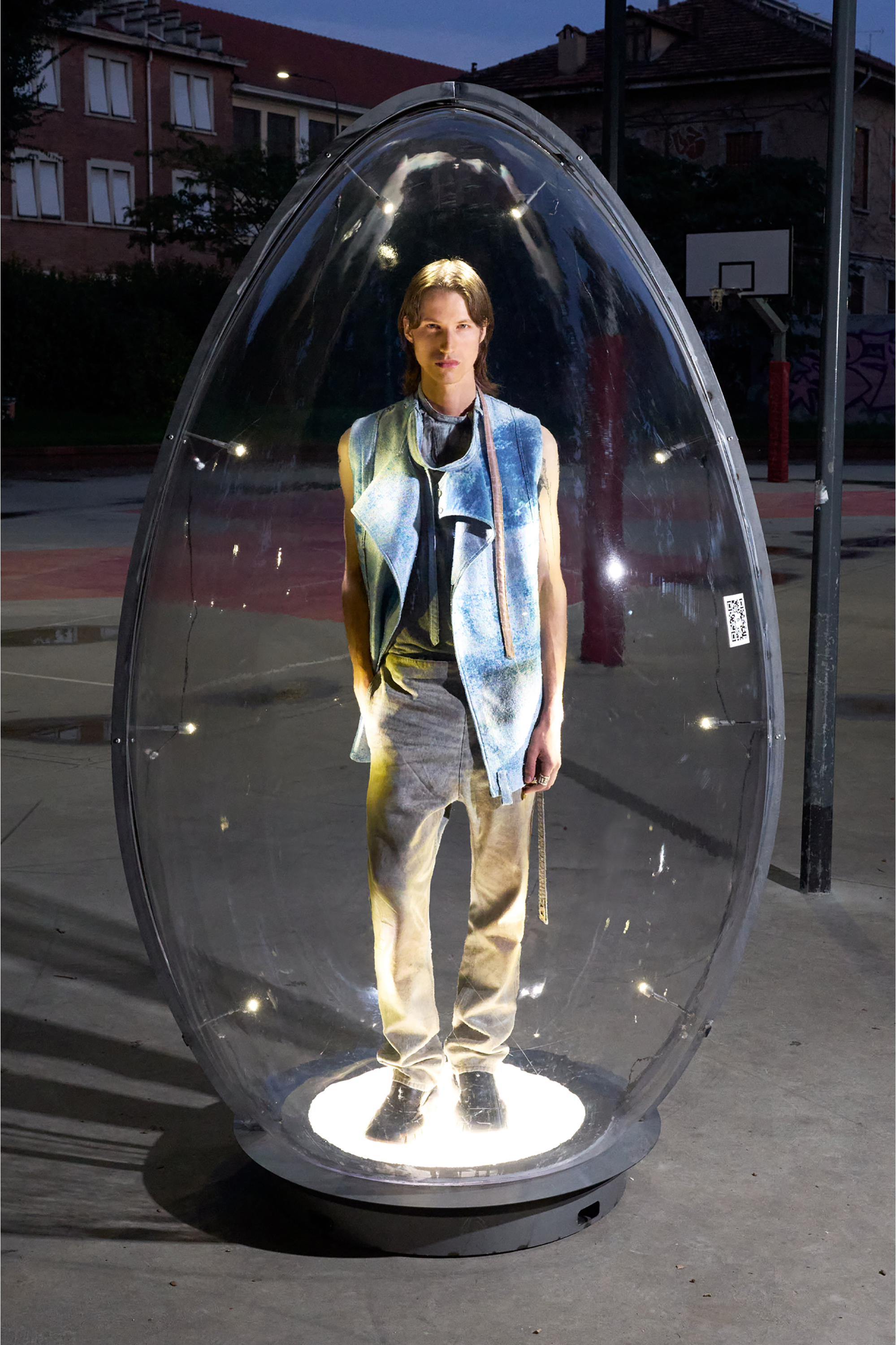 Diesel - D-MATHIEU SC, Man's D-Mathieu-Brushed leather loafer with rubber sole in Black - 7