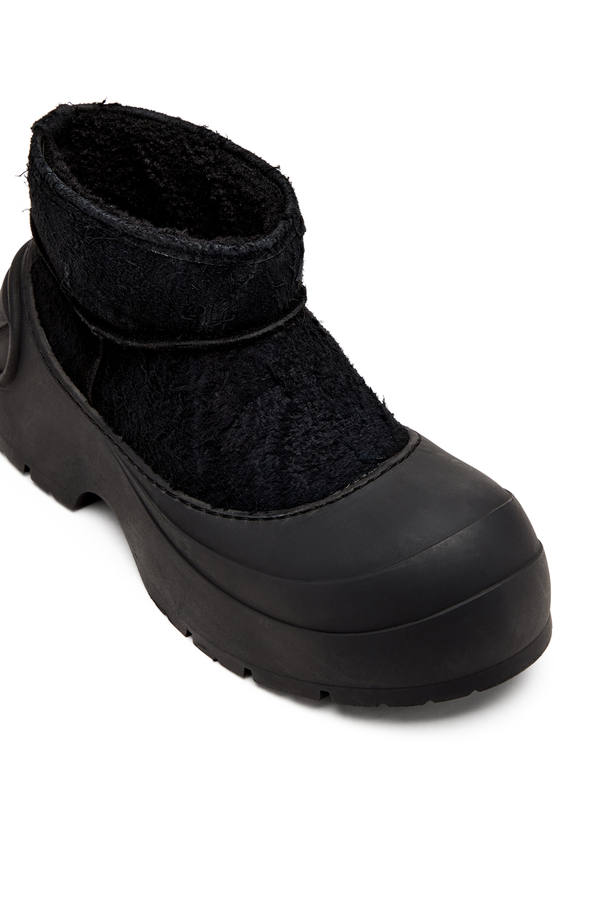 D-DONALD MONTONE, Black Diesel - D-DONALD MONTONE, Man's D-Donald-Chunky ankle boot with lug sole in Black - 6