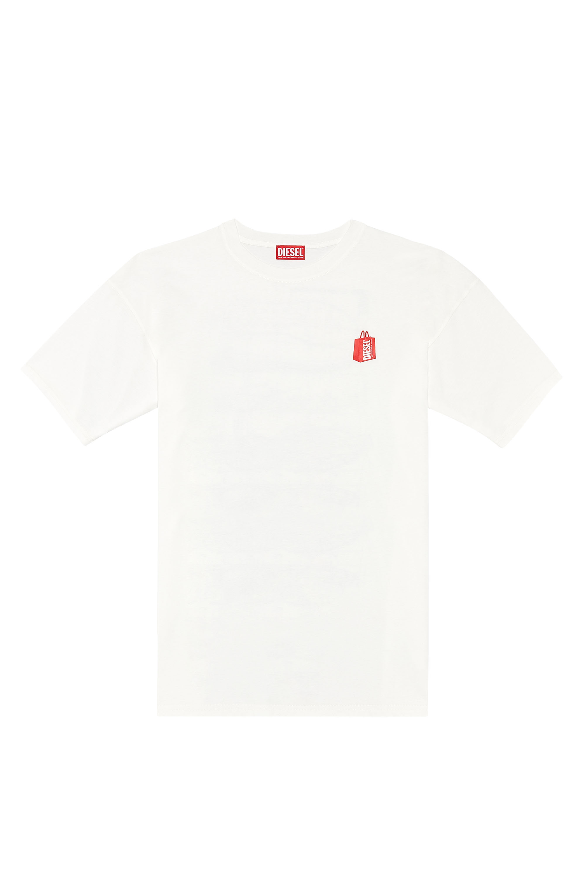 Diesel - T-BOXT-N2, Man T-shirt with Prototype sneaker print in White - Image 3