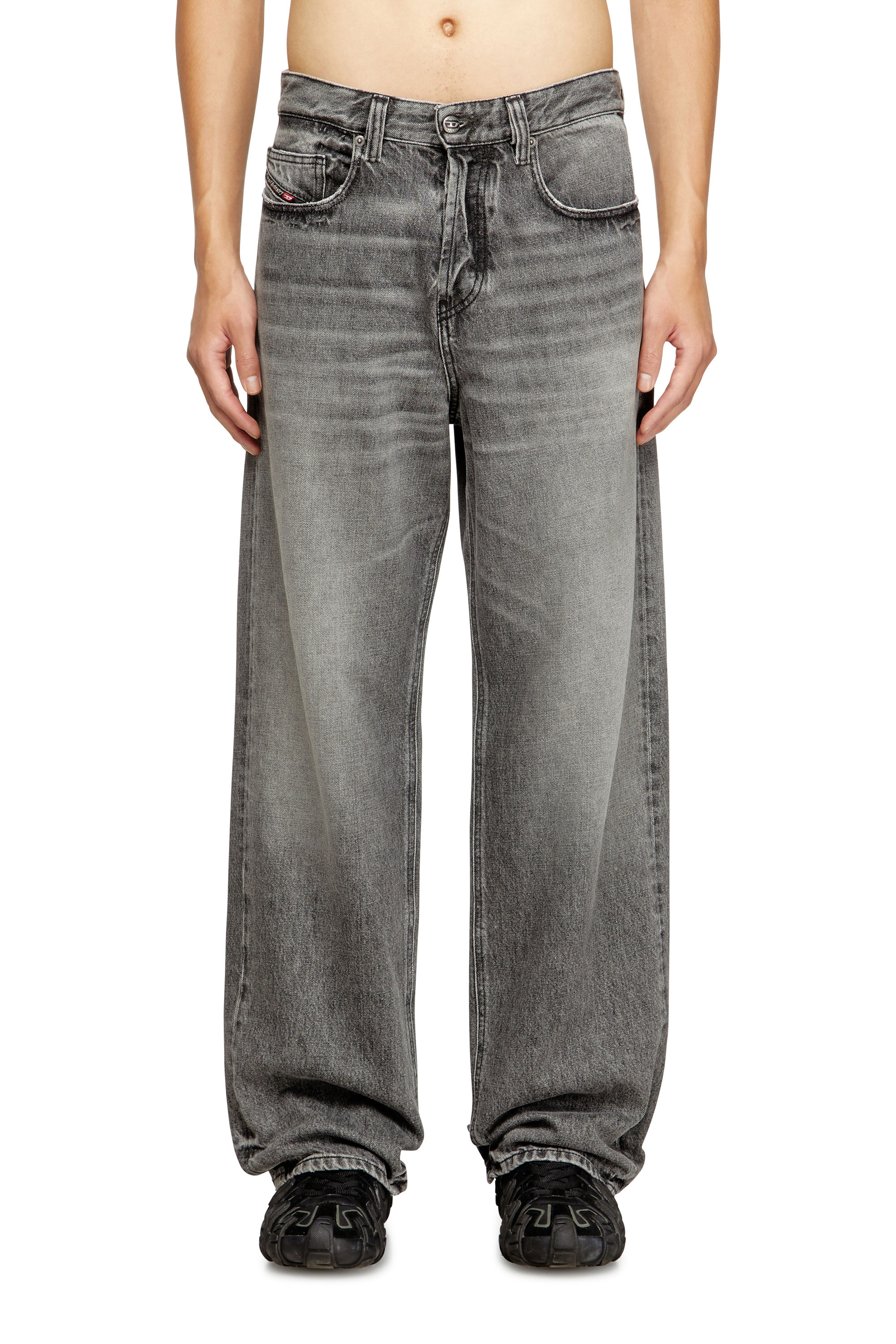 Diesel - Man's Relaxed Jeans 2001 D-Macro 007AW, Grey - 3