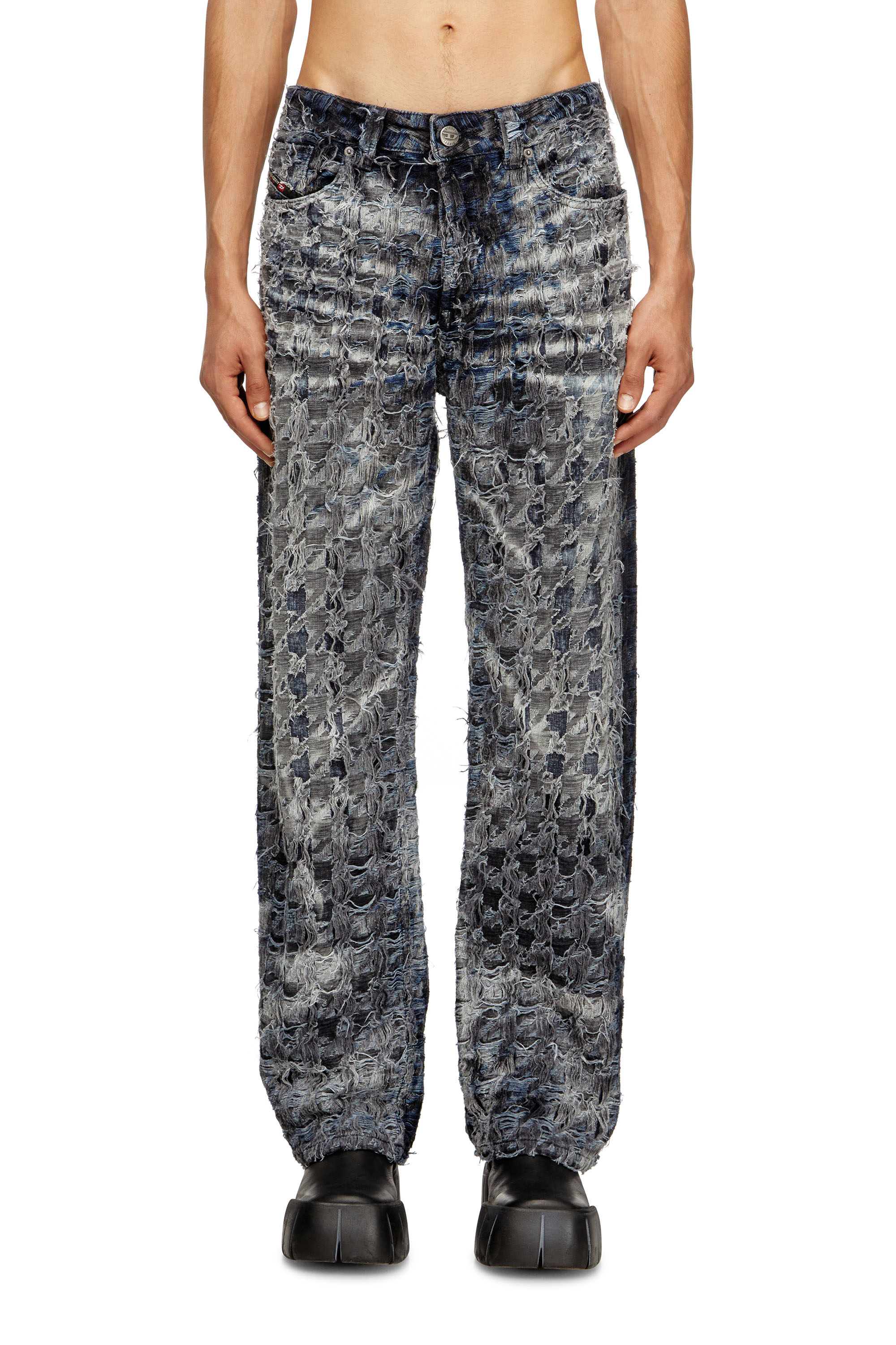 Diesel - Man's Relaxed Jeans 1980 D-Eeper 0CEBL, Dark Blue - 3