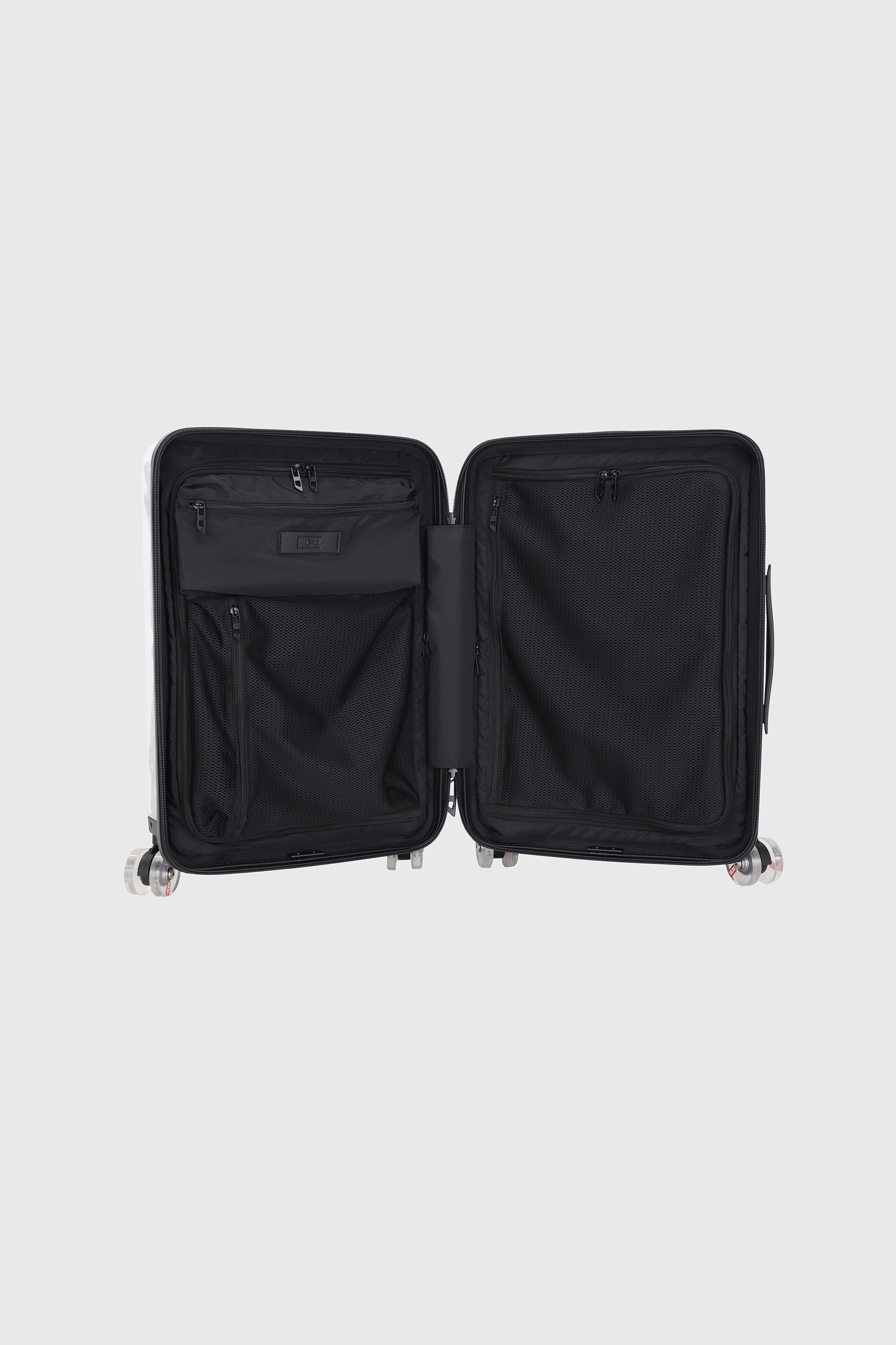 LU0036 HARD LUGGAGE - DSL009, Grey/Pink