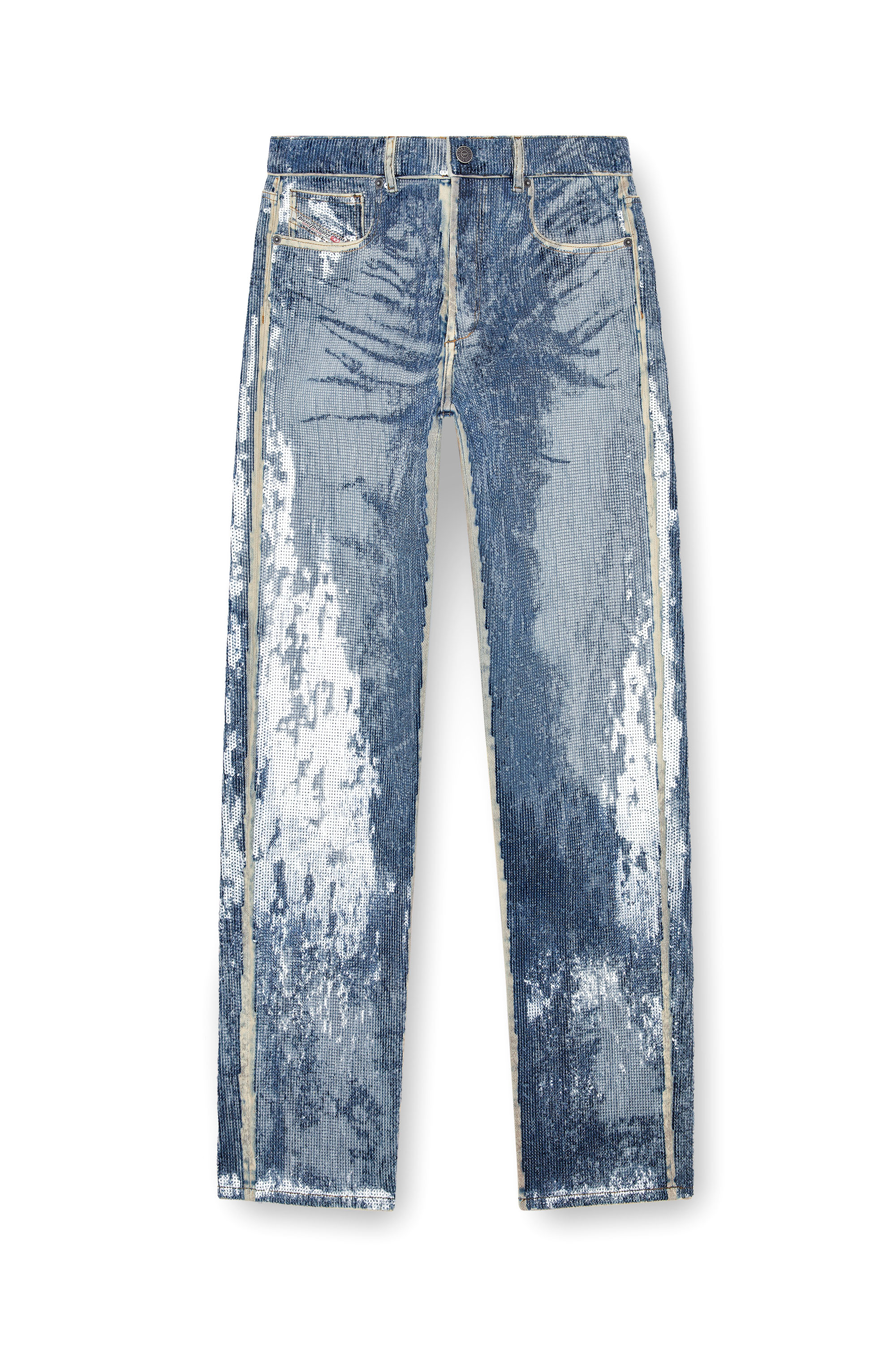 Diesel - Woman Straight Jeans D-Ark 0PGAE, Medium blue - Image 5