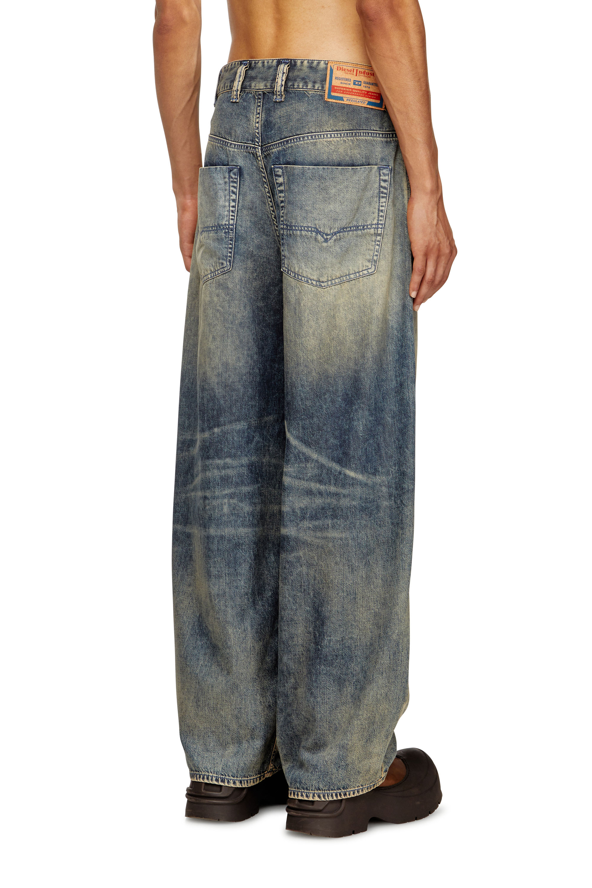 Diesel - Man's Relaxed Jeans 1997 D-Enim-M 0CEBB, Medium blue - 4