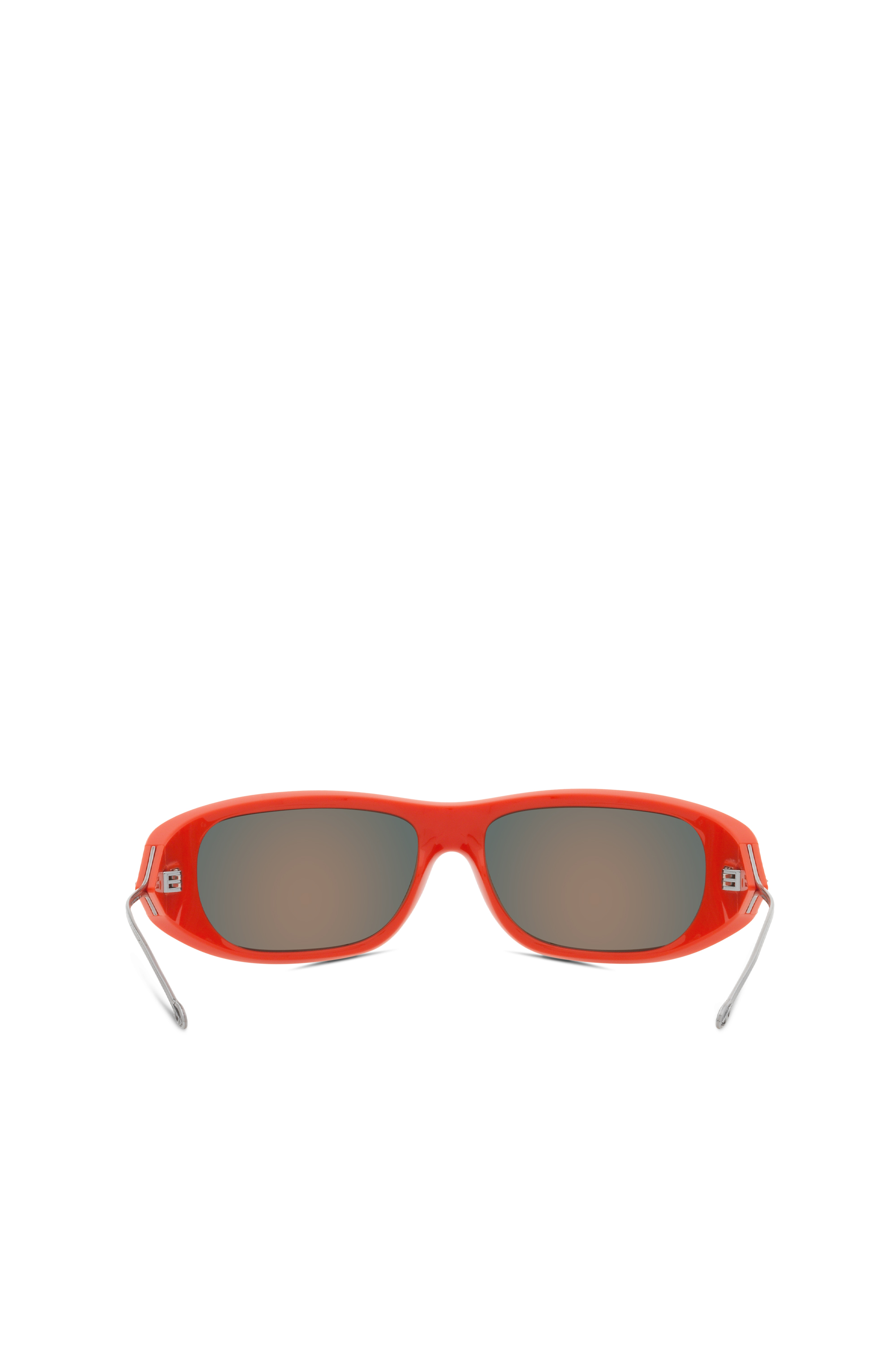 Diesel - 0DL3001, Unisex's Wraparound style sunglasses in Orange - 3