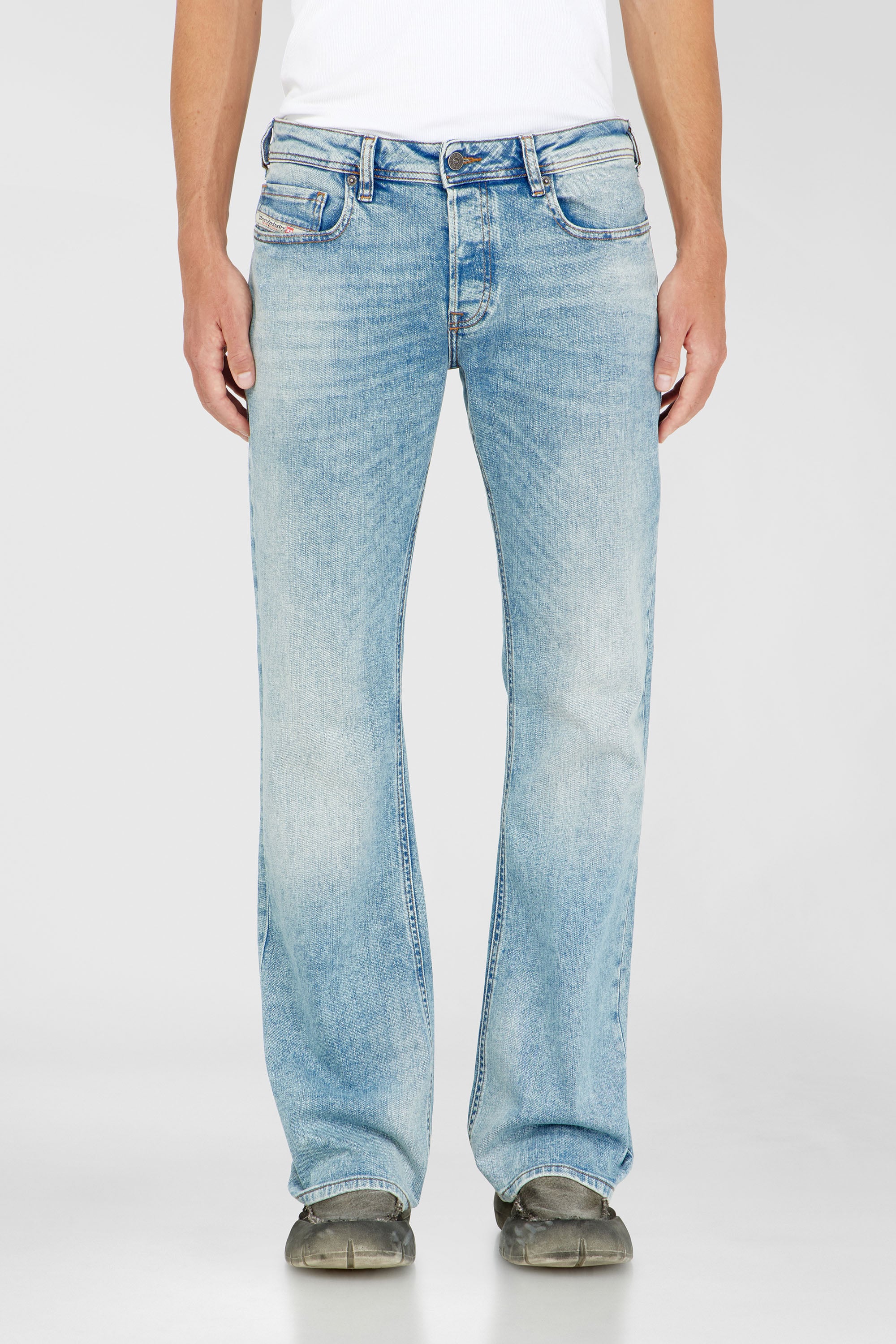 Diesel - Man's Bootcut Jeans 2007 Zatiny 0DBDV, Light Blue - 1