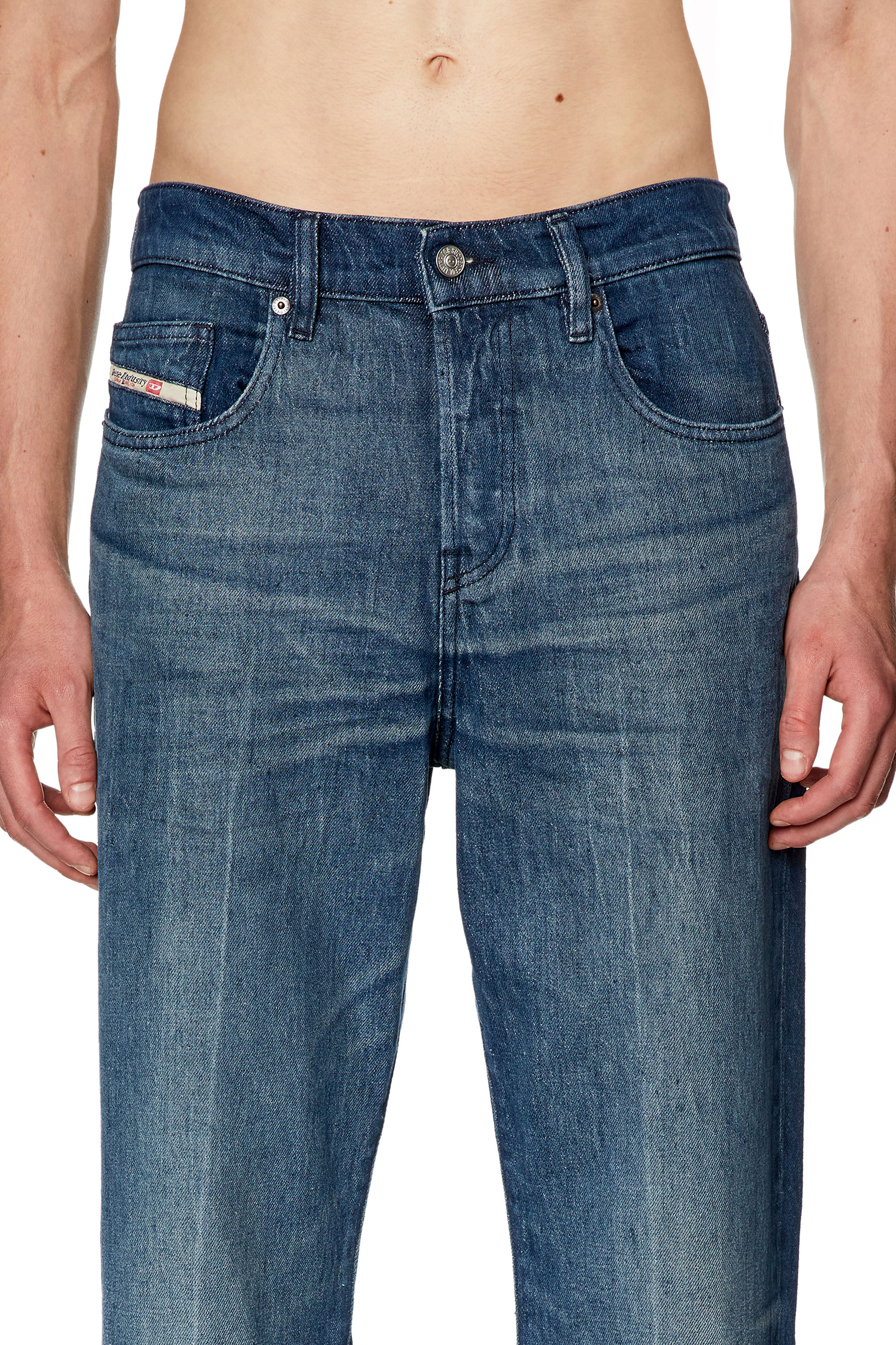 Diesel - Straight Jeans 2020 D-Viker 0ENAM, Medium blue - Image 3