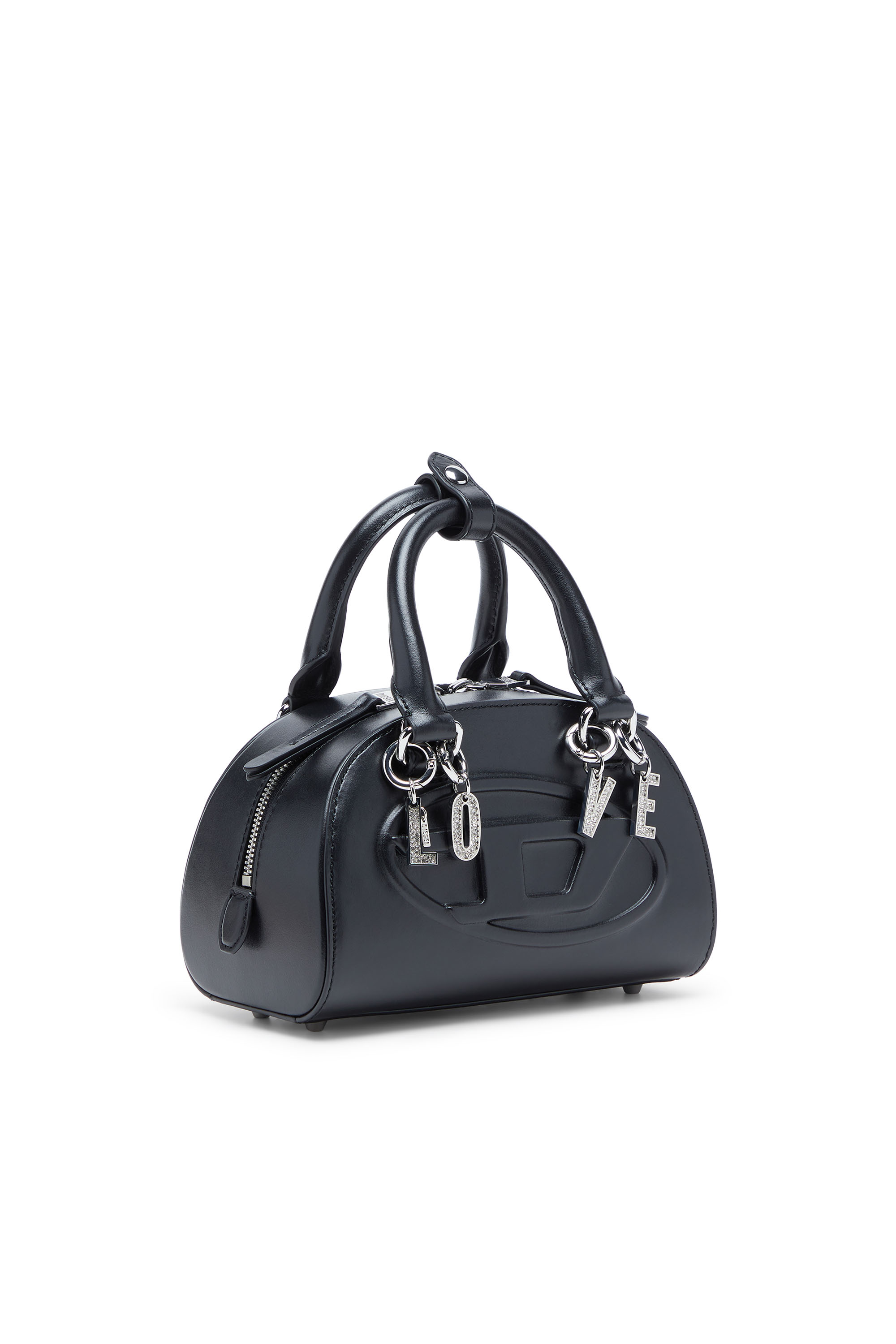 Diesel - CHARM-LOVE, Woman's Charms with LOVE lettering in Silver - 3