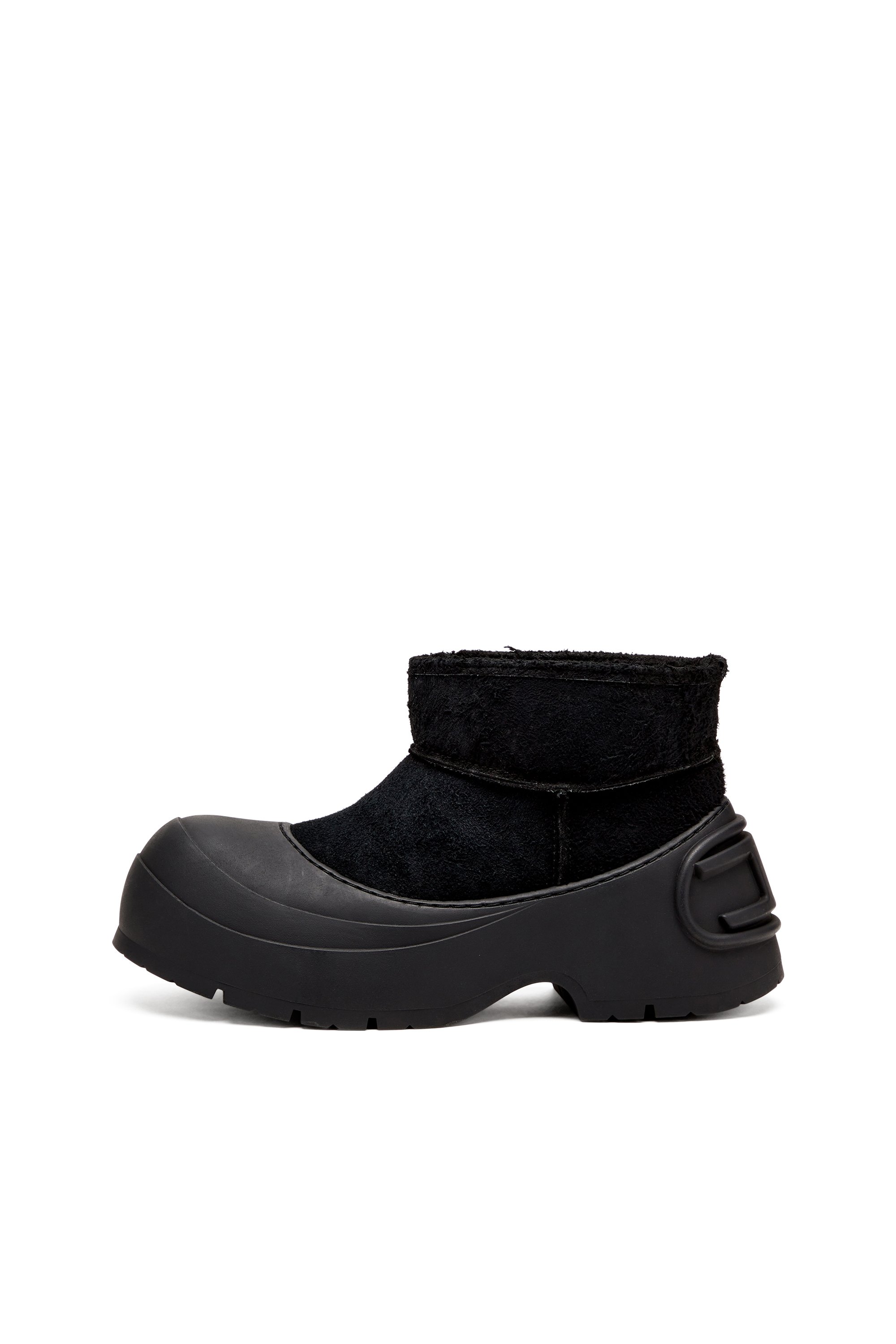 Diesel - D-DONALD MONTONE, Man's Chunky ankle boot with lug sole in Black - 2