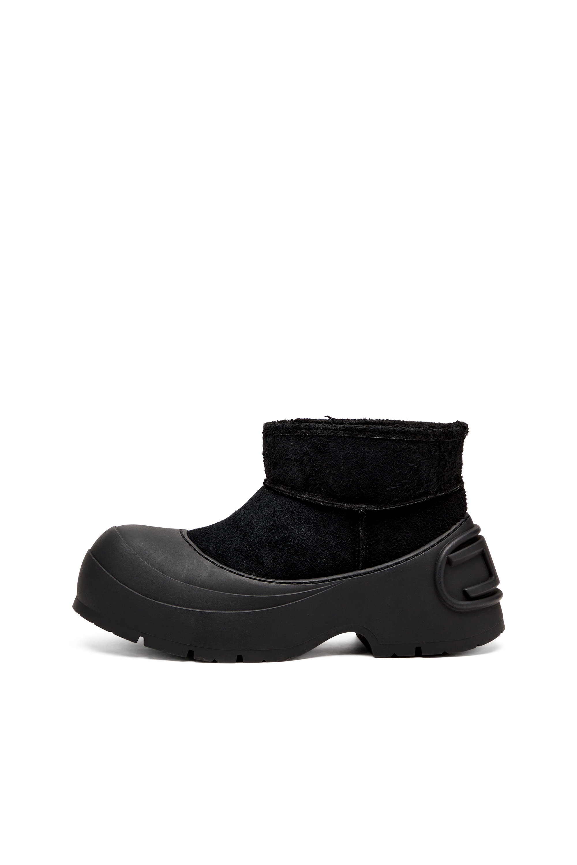 D-DONALD MONTONE, Black Diesel - D-DONALD MONTONE, Man's D-Donald-Chunky ankle boot with lug sole in Black - 7