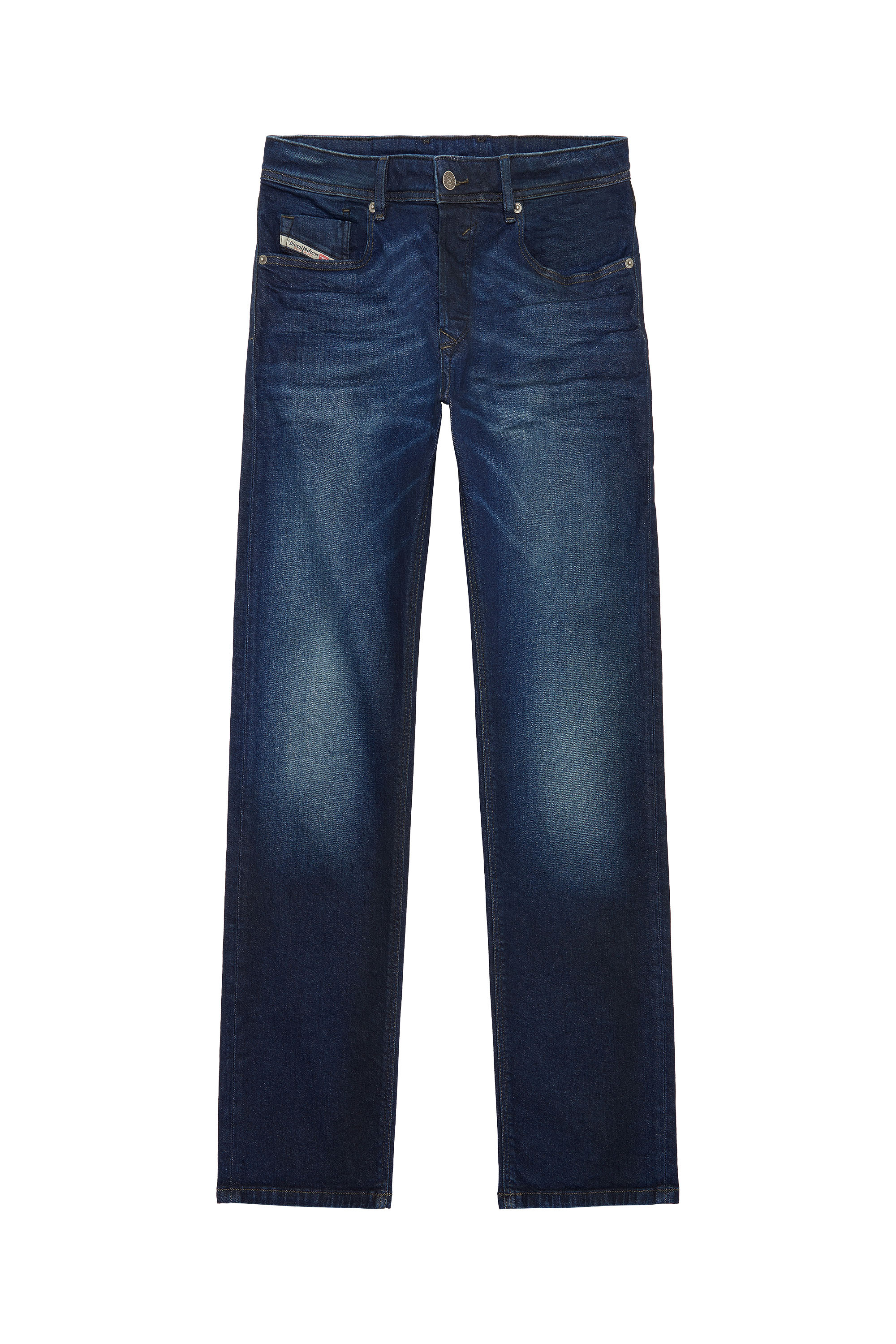 Diesel - Man Straight Jeans Waykee E814W, Medium blue - Image 3