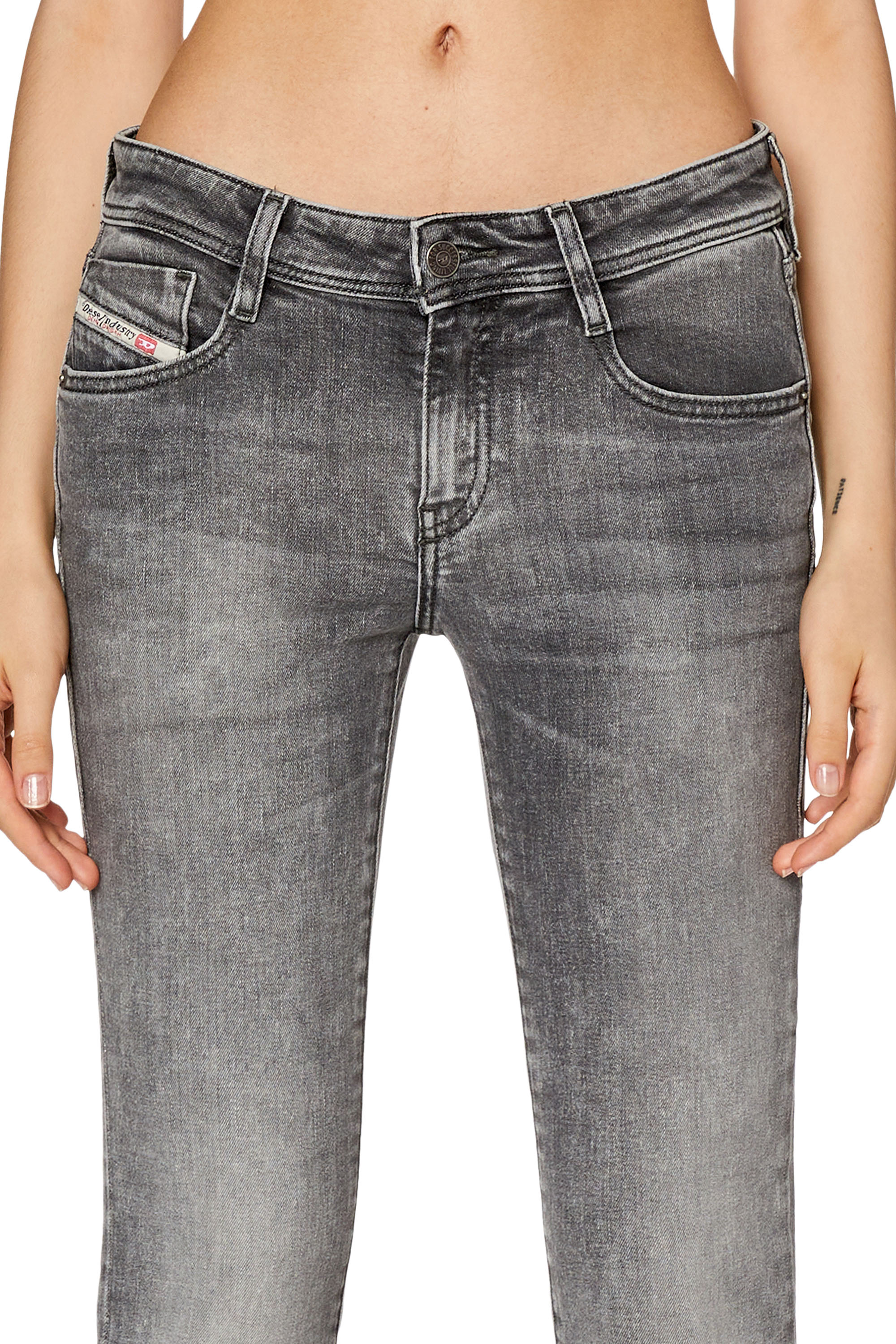Diesel - Bootcut and Flare Jeans 1969 D-Ebbey 0ENAQ, Grey - Image 3