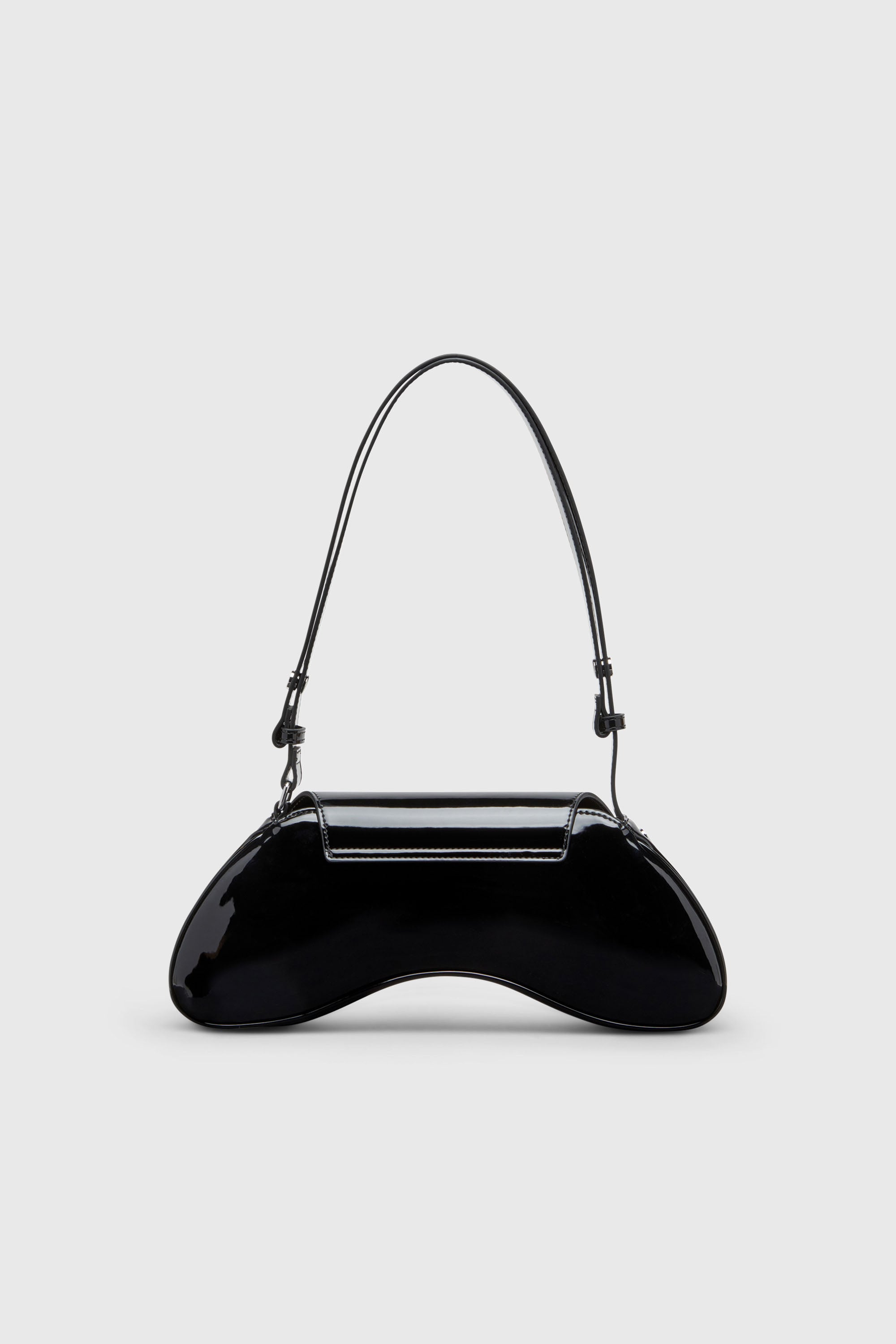 Diesel - PLAY CROSSBODY, Woman's Play-Glossy crossbody bag in Black - 2