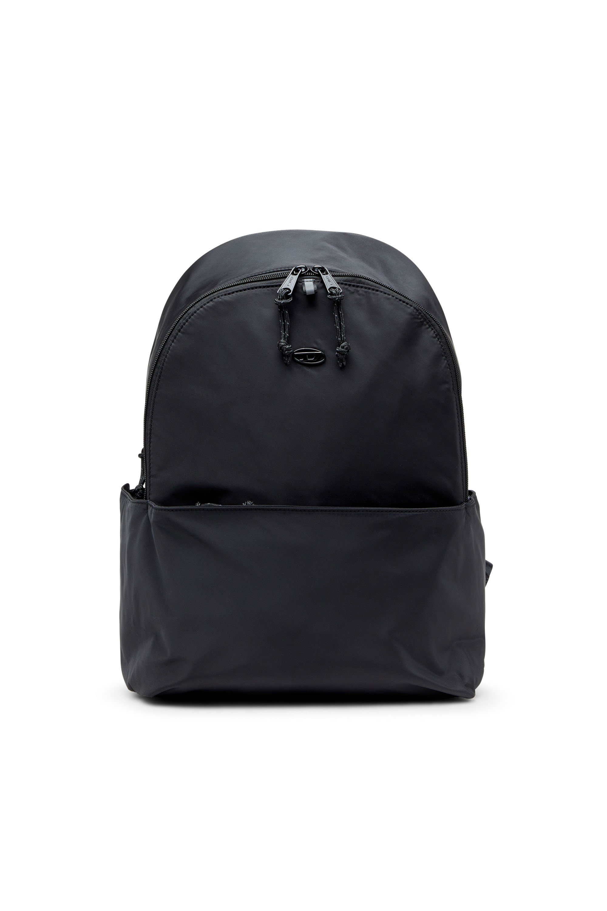 Diesel - D-PACK BACKPACK X, Man's Backpack in satin-touch fabric in Black - 1