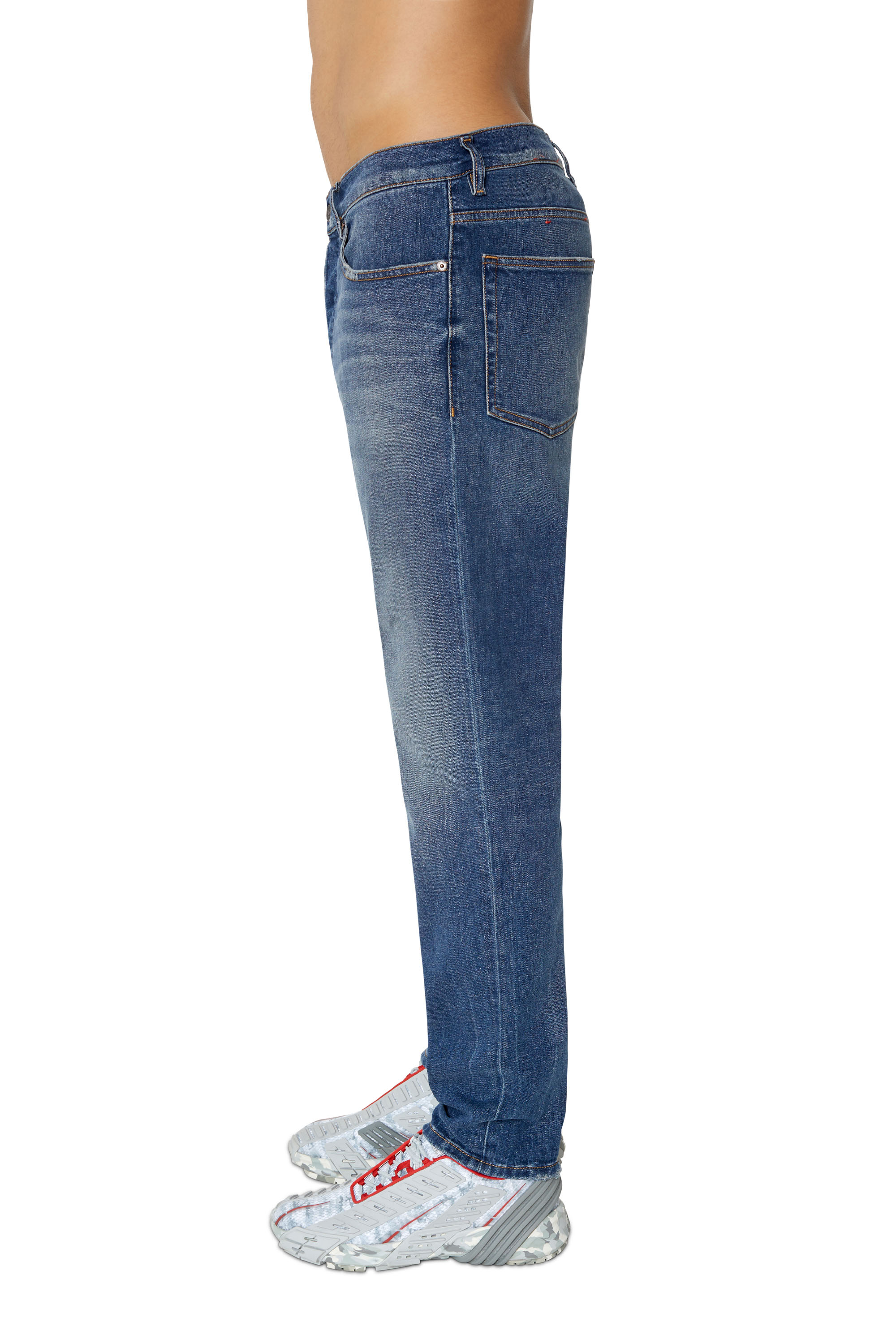Diesel - Tapered Jeans 2005 D-Fining 09E66, Dark Blue - Image 5