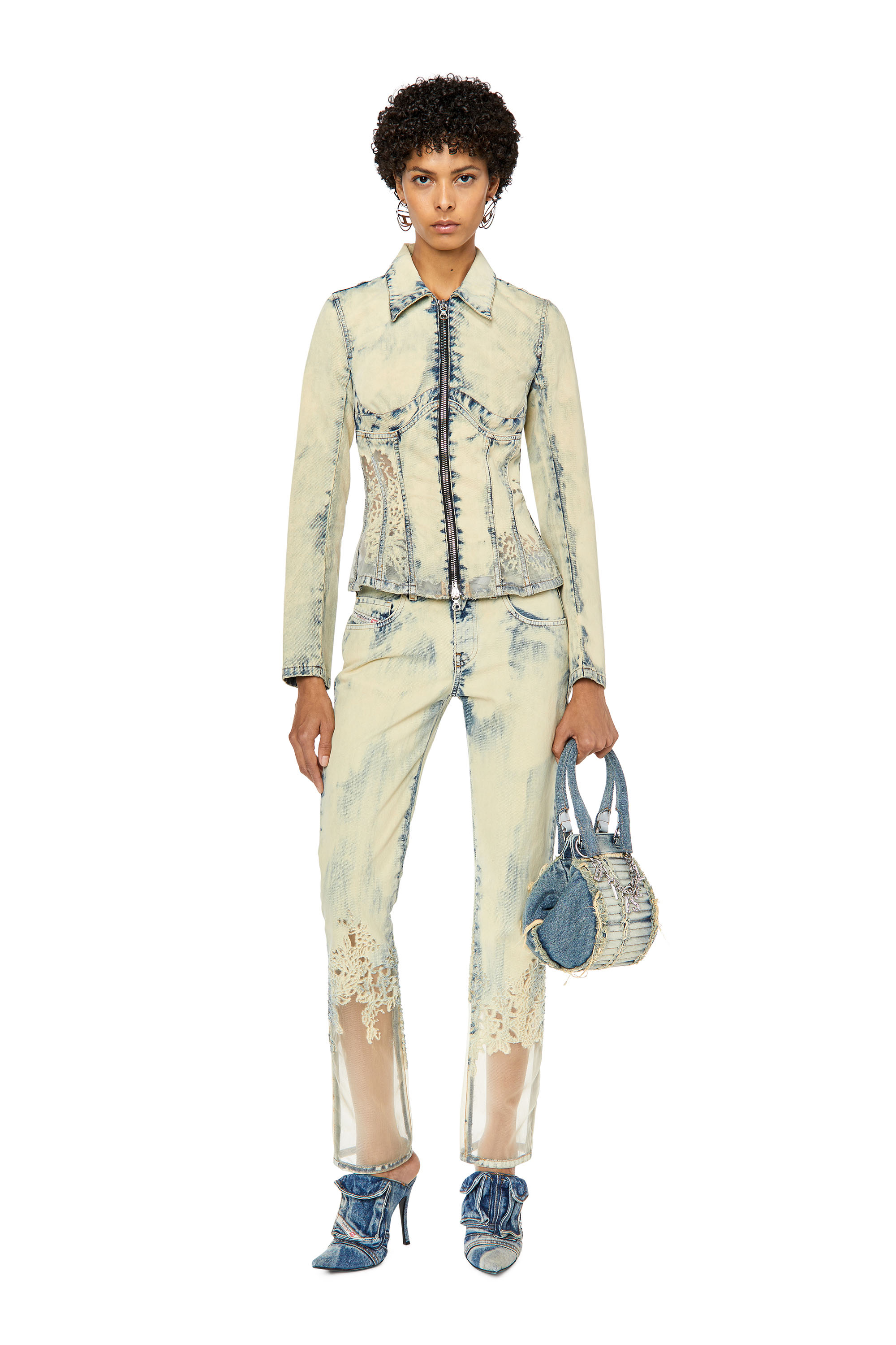 Diesel - Straight Jeans 2002 068GP, Light Blue - Image 4